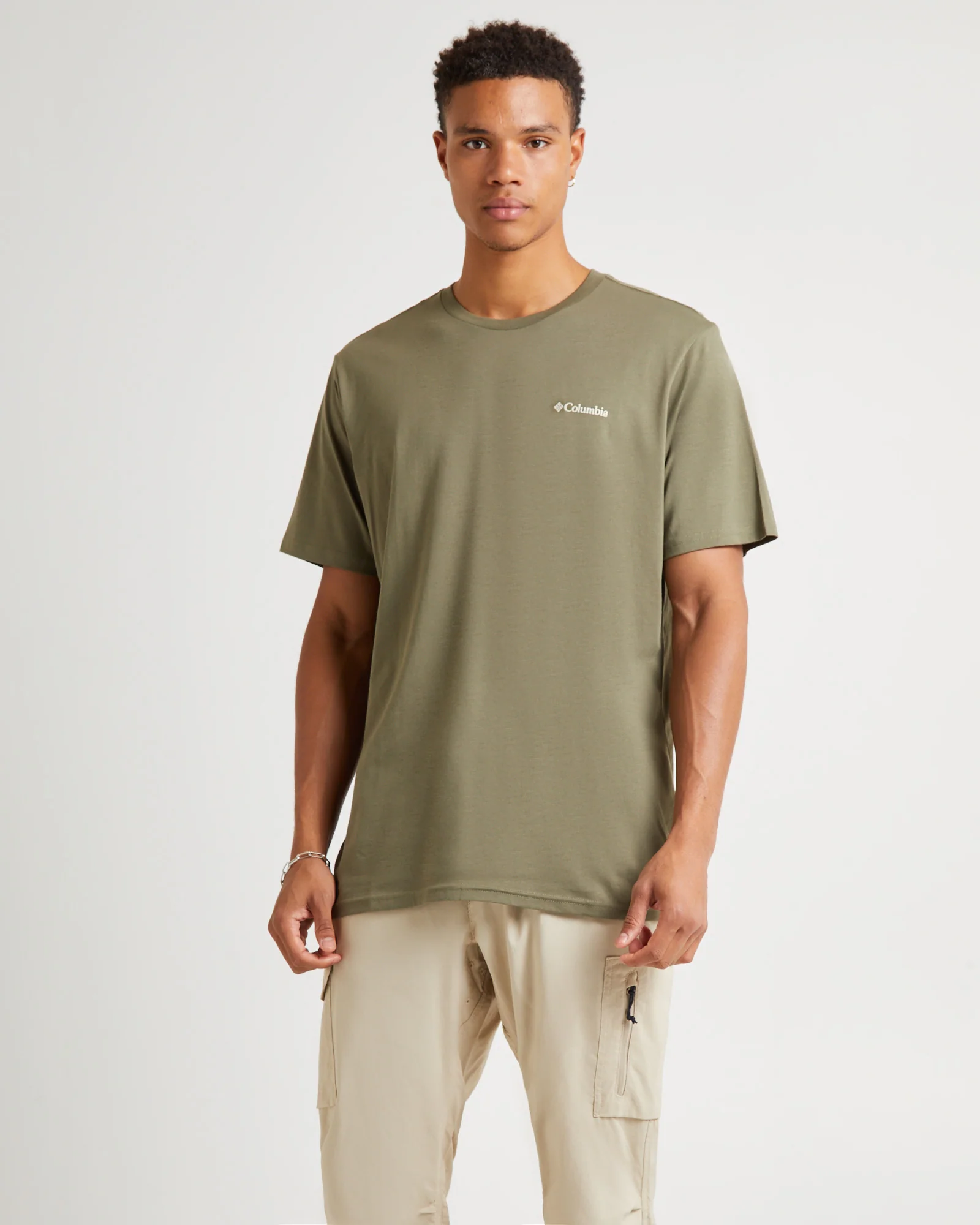 CSC Seasonal Logo T-Shirt Stone Green - Image 2