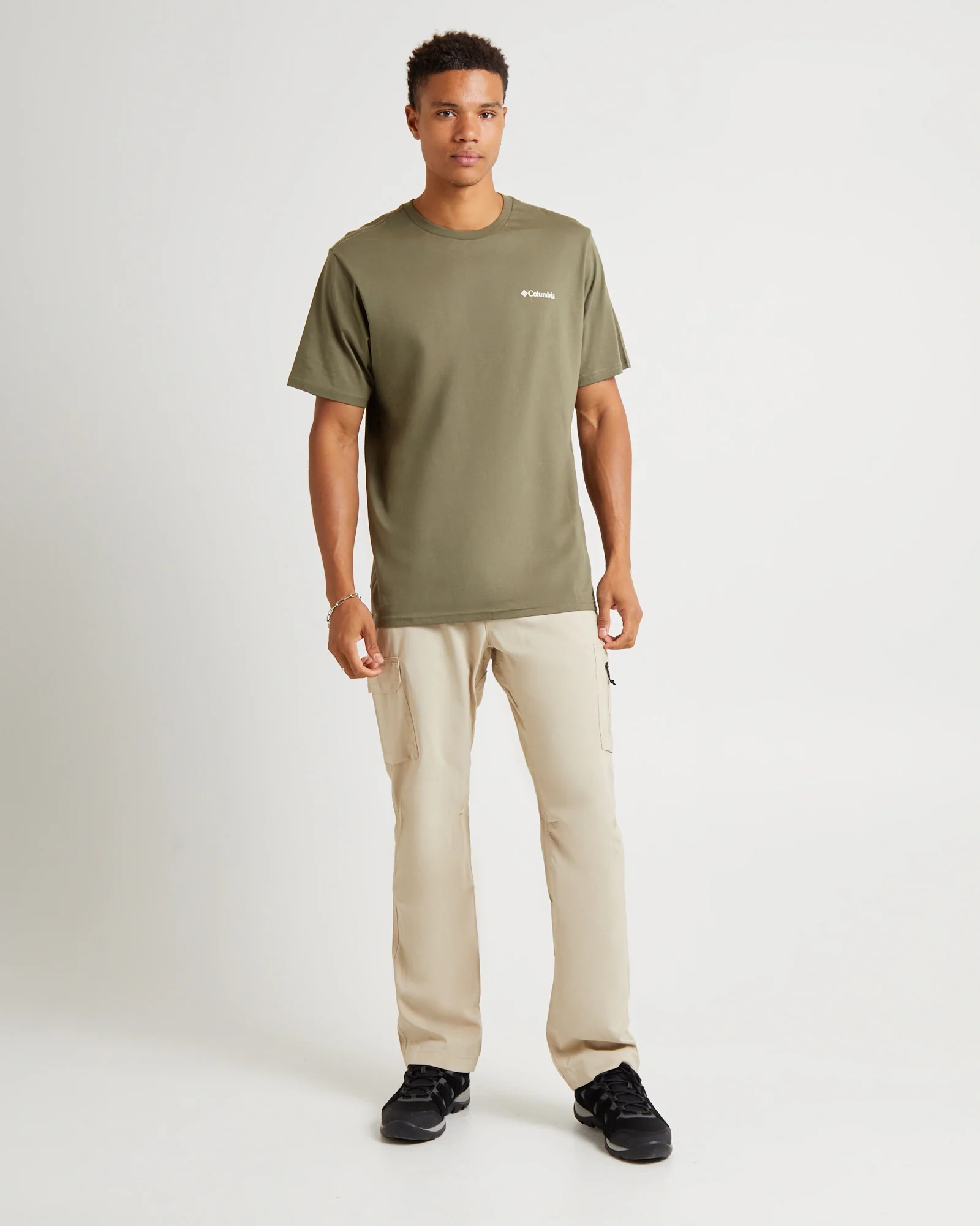 CSC Seasonal Logo T-Shirt Stone Green - Image 3