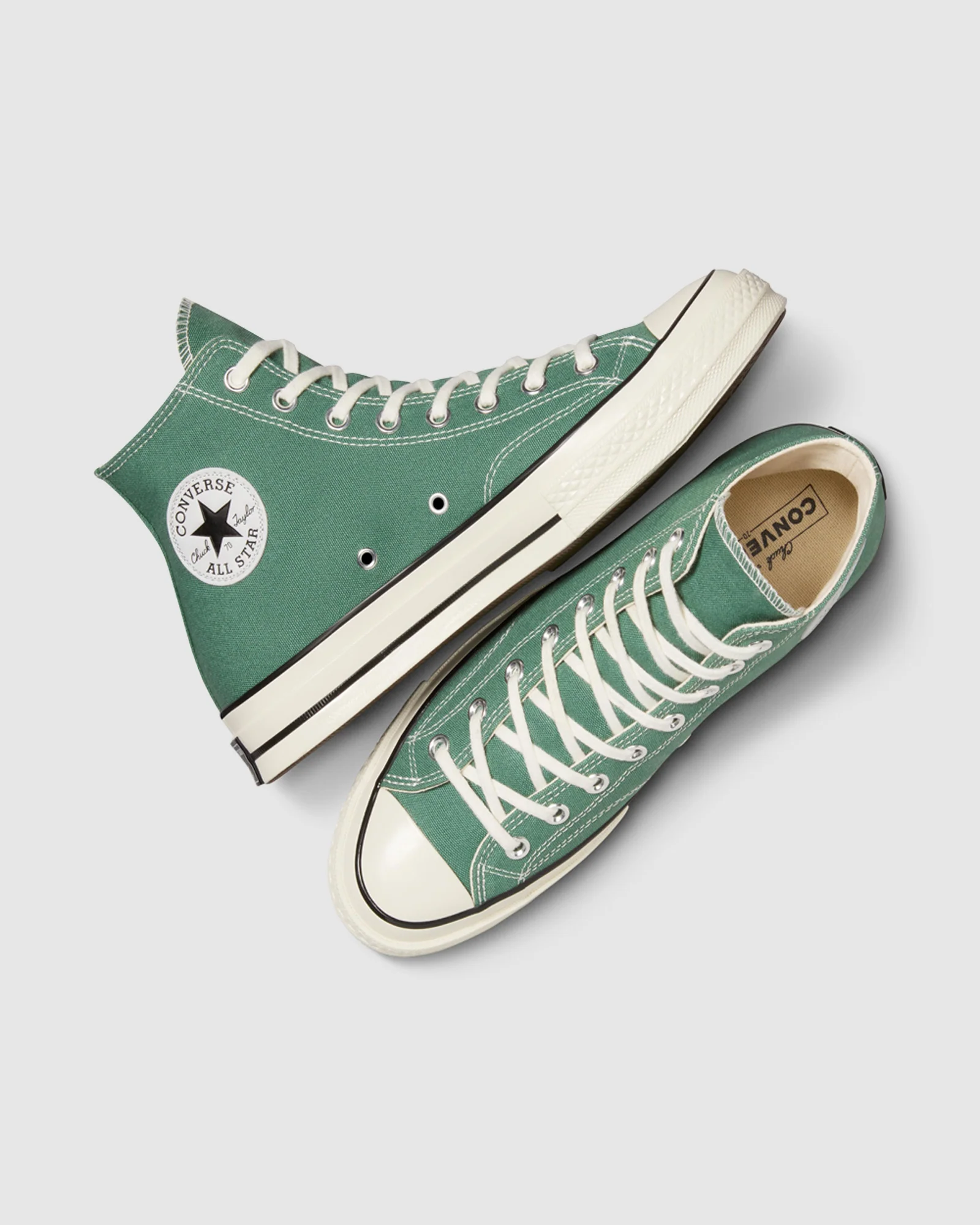 CT 70 Hi Top Sneakers in Green - Image 6