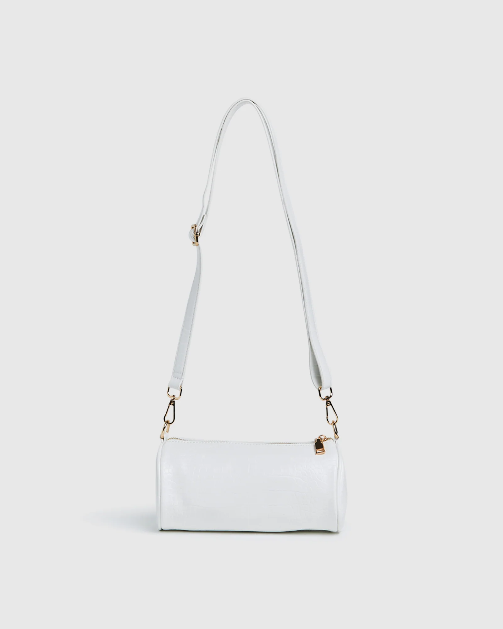 Curvy Shoulder Bag White - Image 2