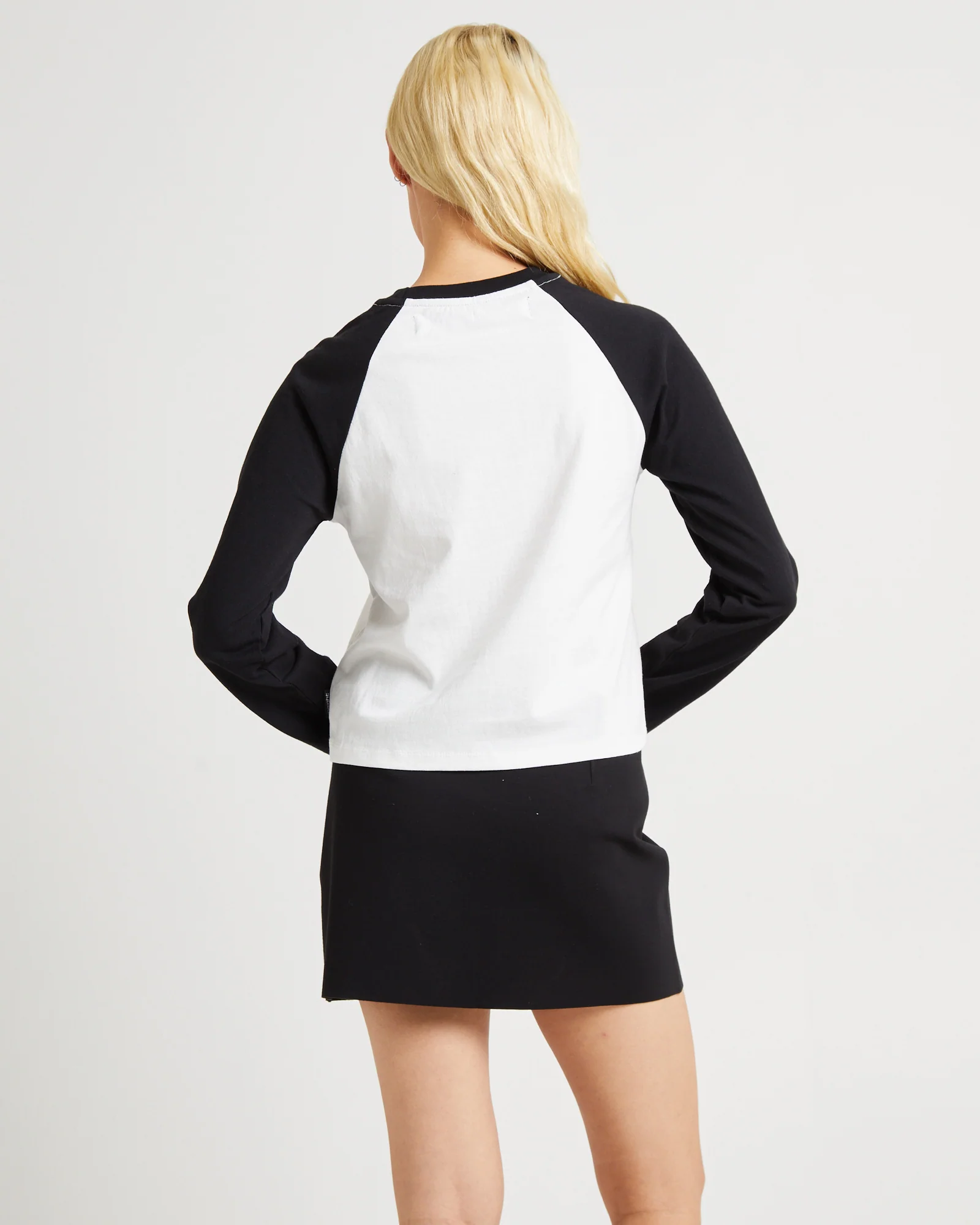 Cut But Psycho Long Sleeve Raglan T-Shirt - Image 2