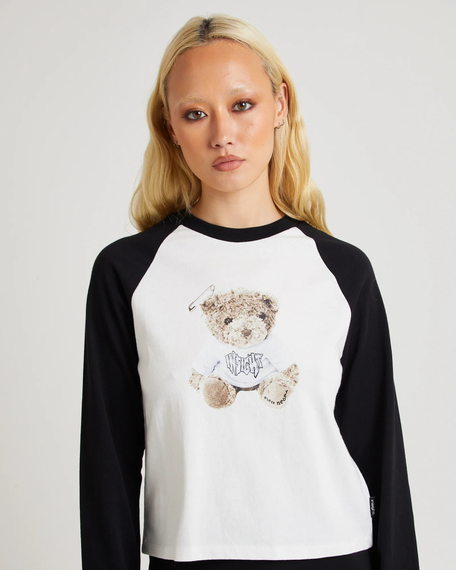Cut But Psycho Long Sleeve Raglan T-Shirt - Image 5