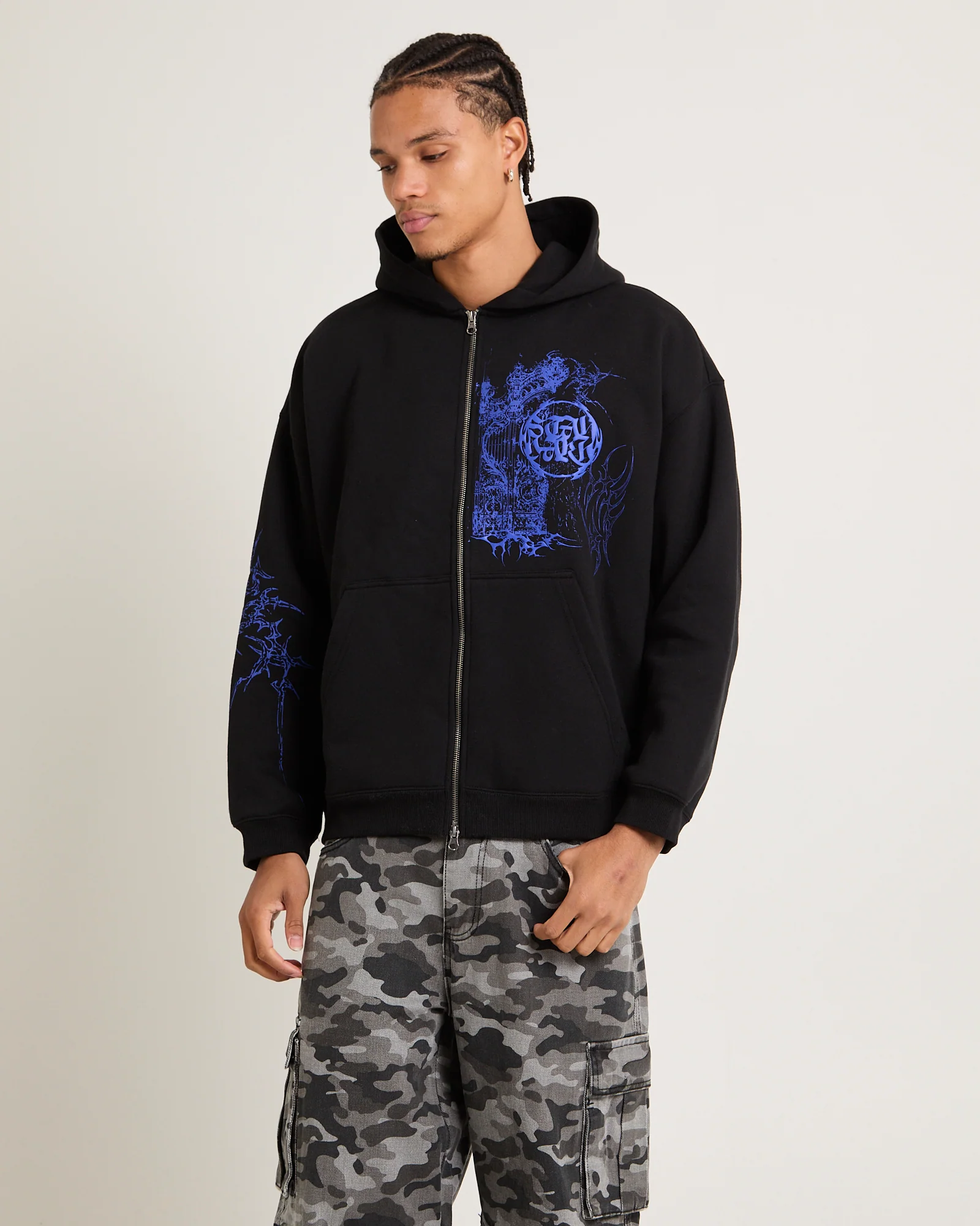 Cybersigilism Zip Hoodie - Image 3