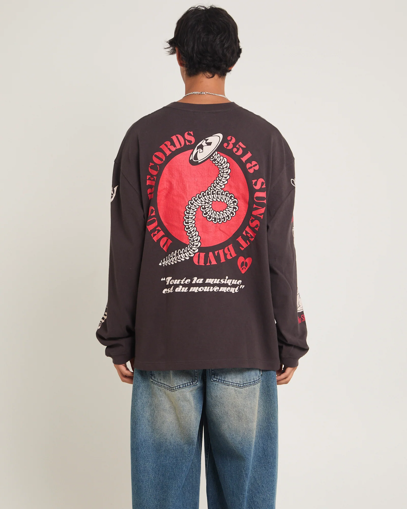 Dancing Ghost Long Sleeve T-Shirt - Image 2