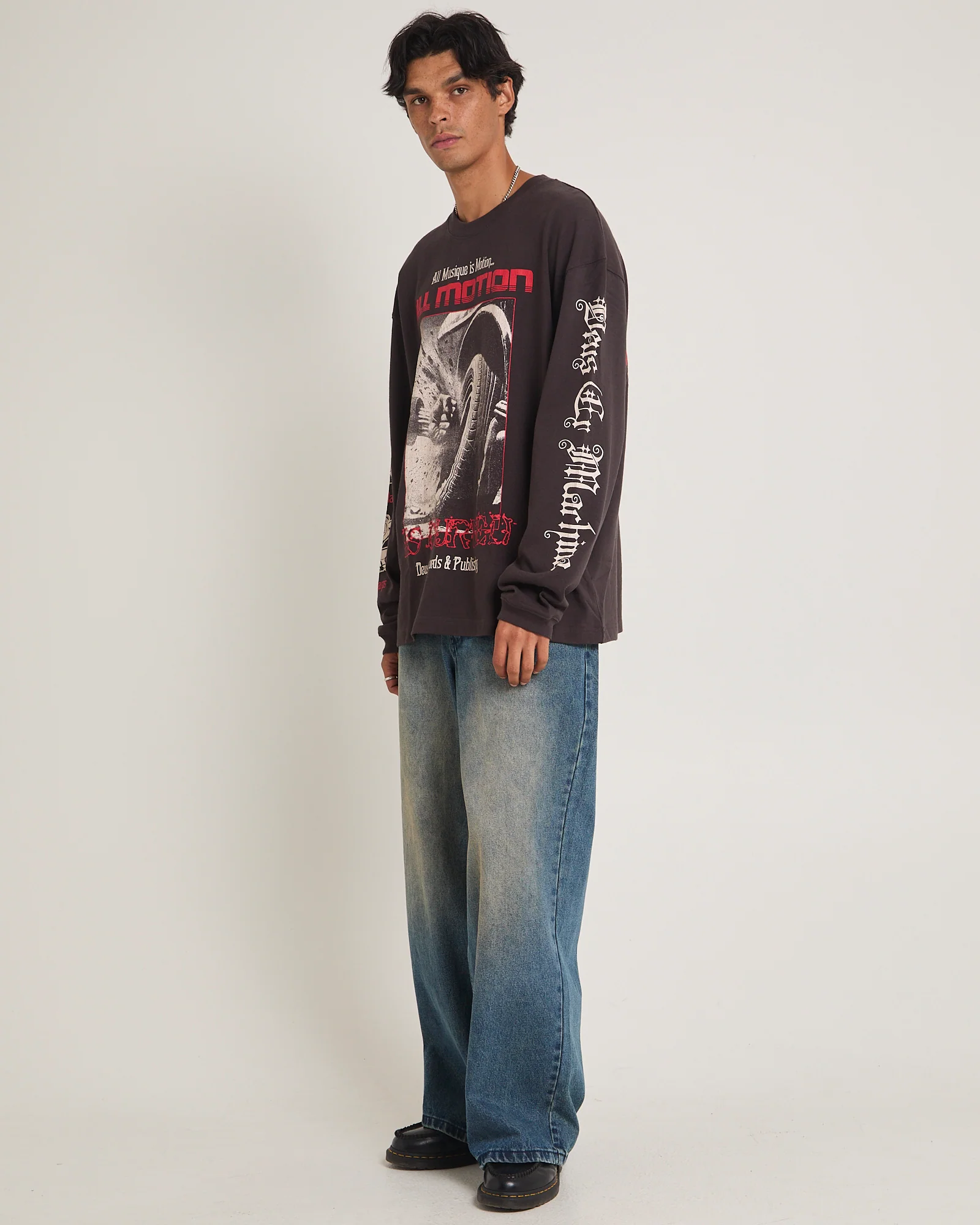 Dancing Ghost Long Sleeve T-Shirt - Image 4