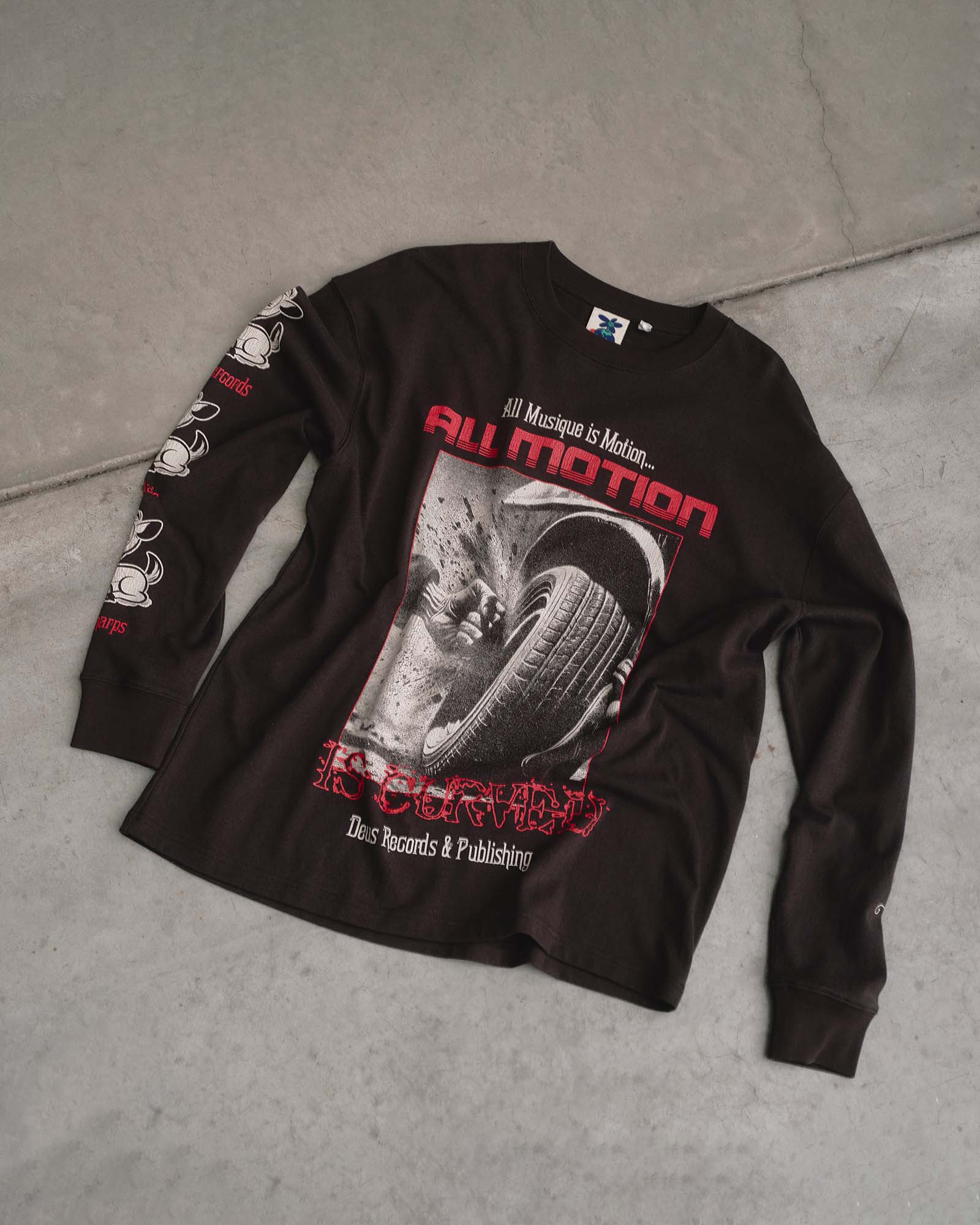 Dancing Ghost Long Sleeve T-Shirt - Image 6