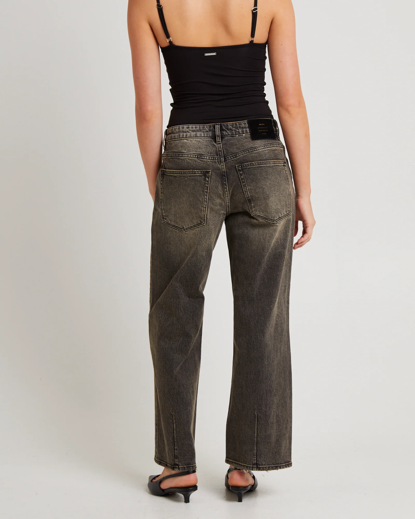 Daria Boyfriend Denim Jeans Meda - Image 2