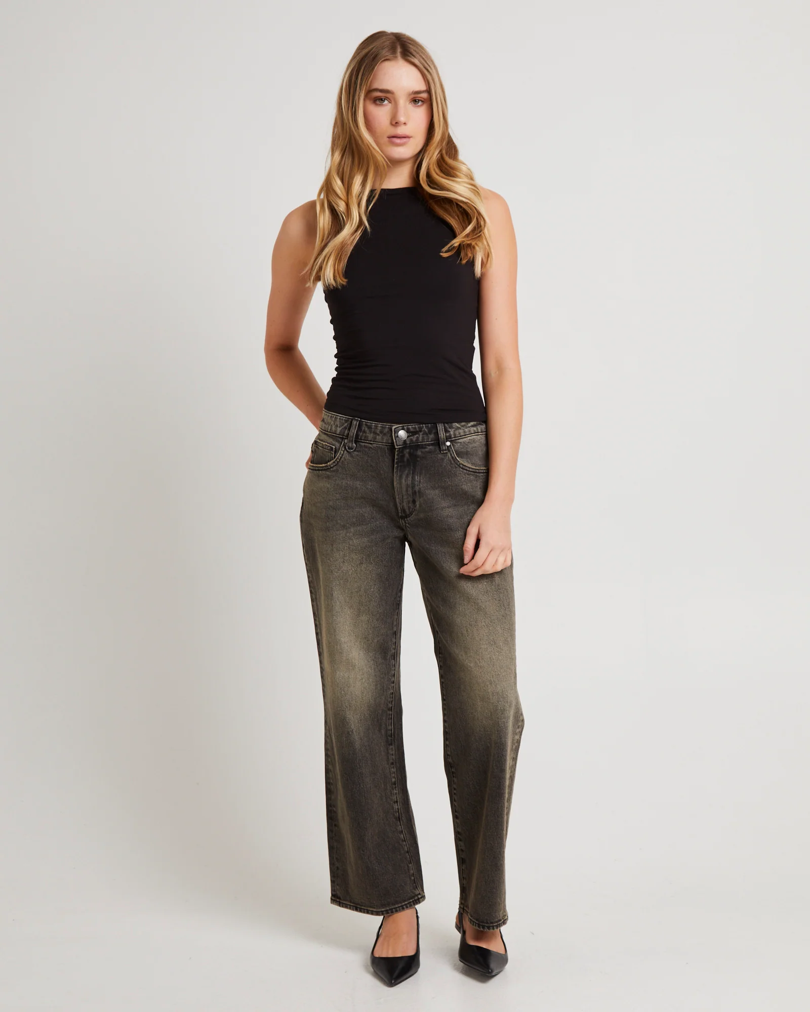 Daria Boyfriend Denim Jeans Meda - Image 3