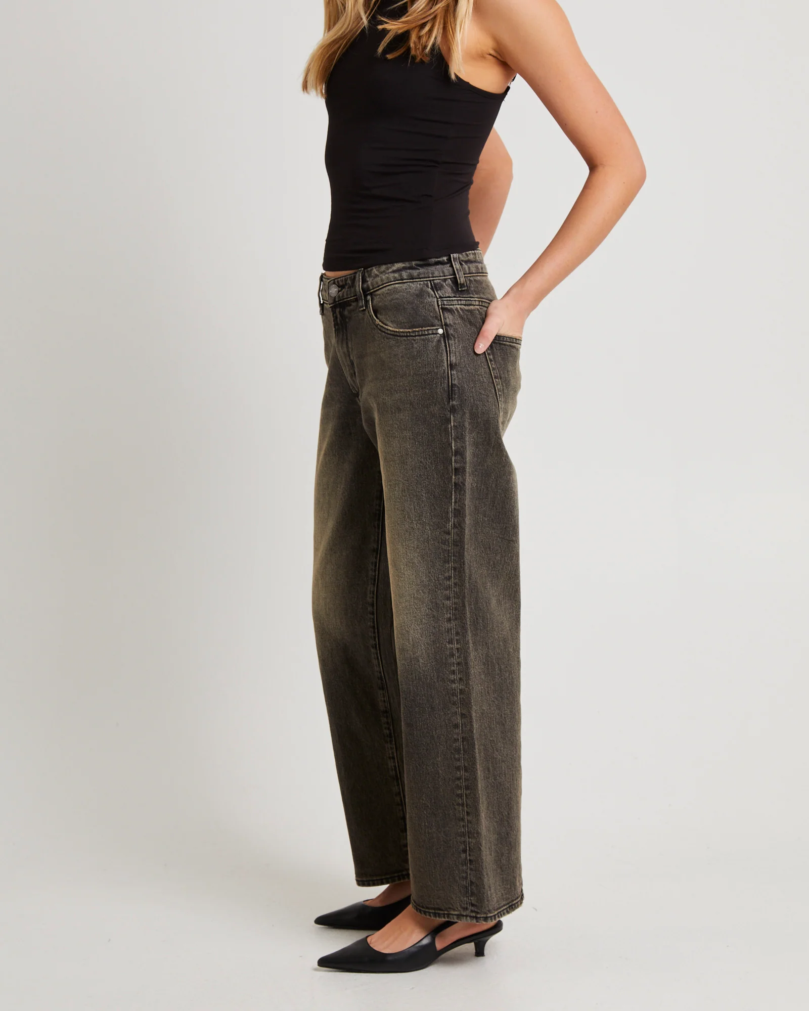 Daria Boyfriend Denim Jeans Meda - Image 4
