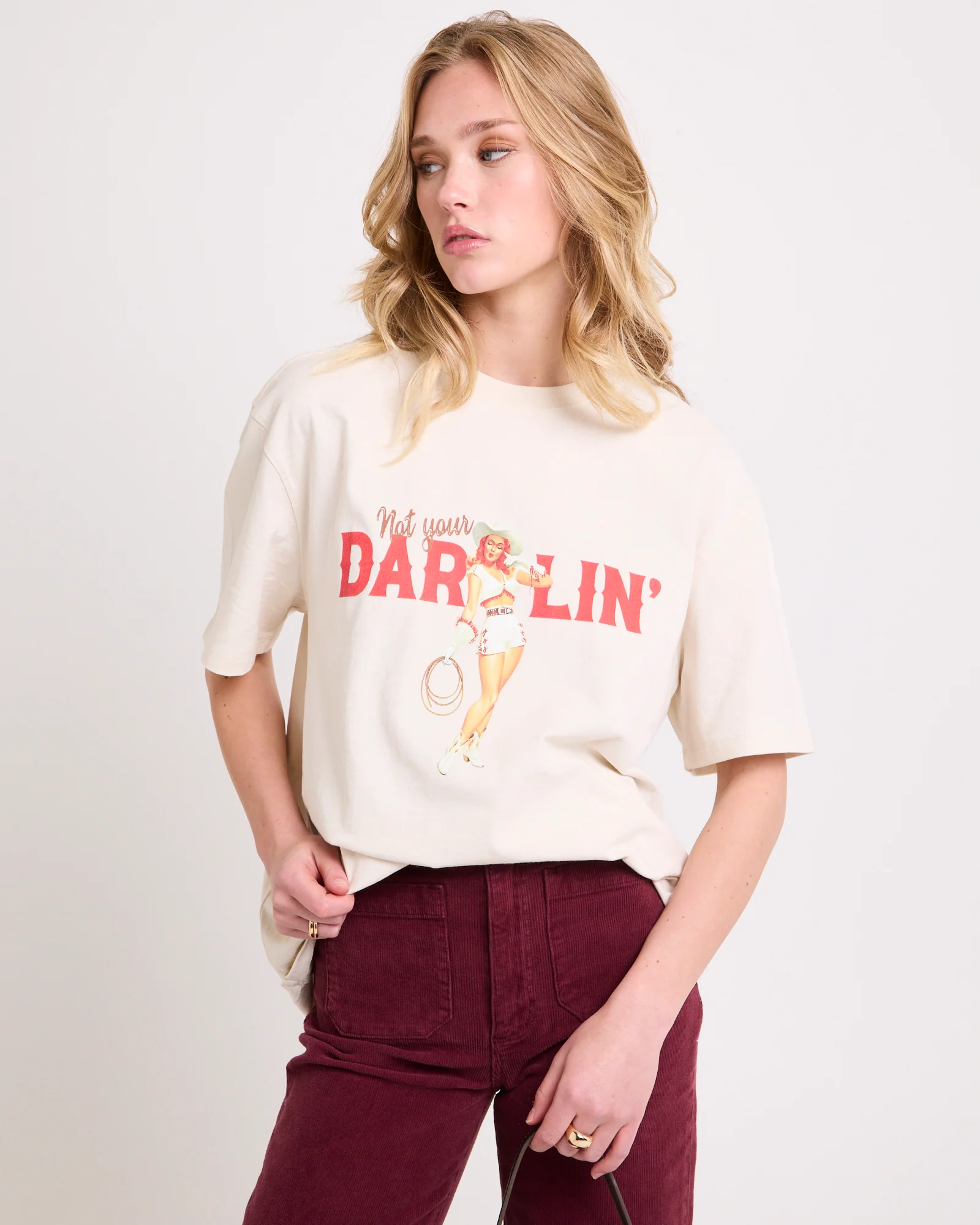 Darlin' Oversized T-Shirt - Image 4