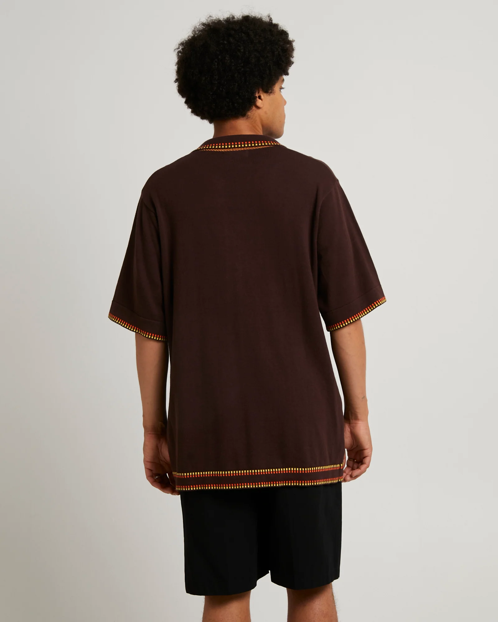 Dash Knit Bowler Short Sleeve Shirt - Image 2