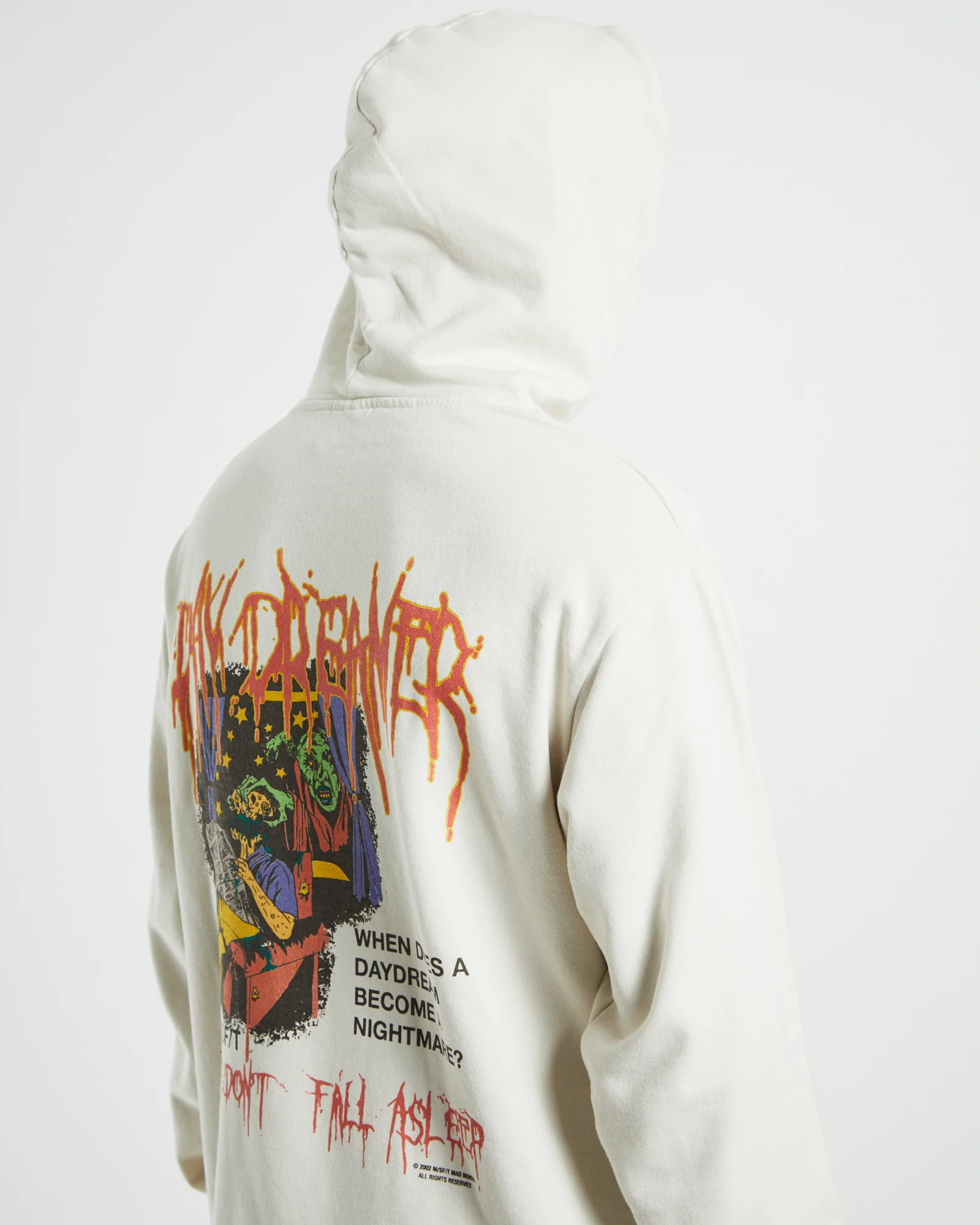 Day Dreamer 50-50 Hoodie Thrift White - Image 5