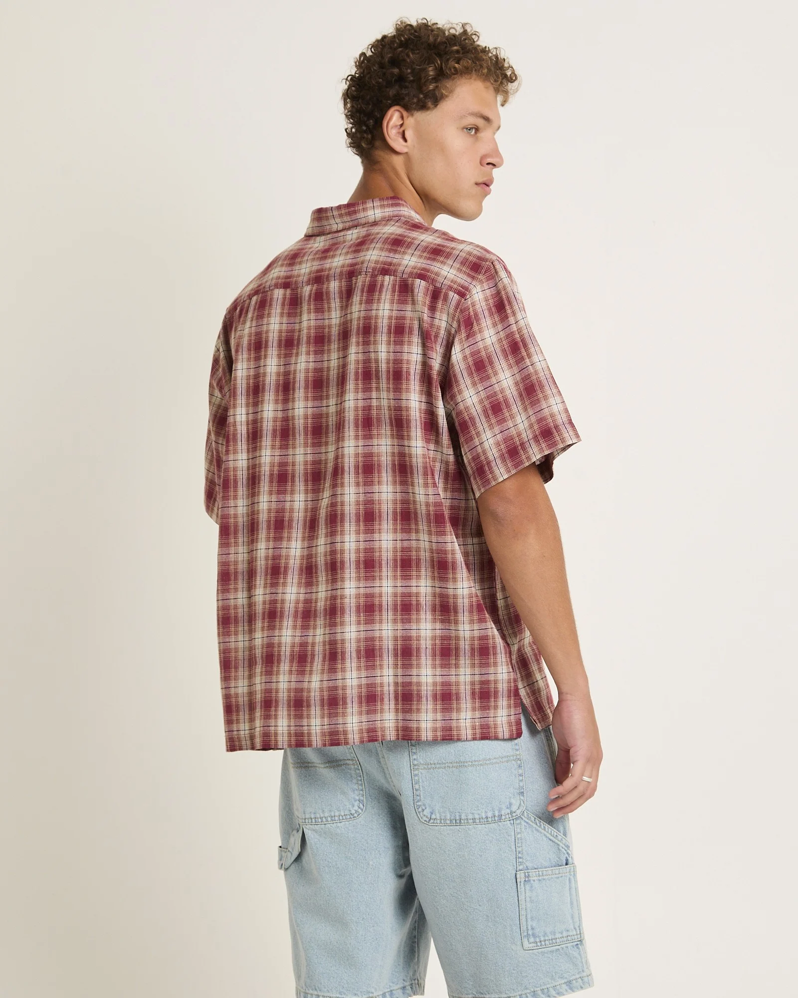 Dazed Check Short Sleeve Resort Shirt - Image 2