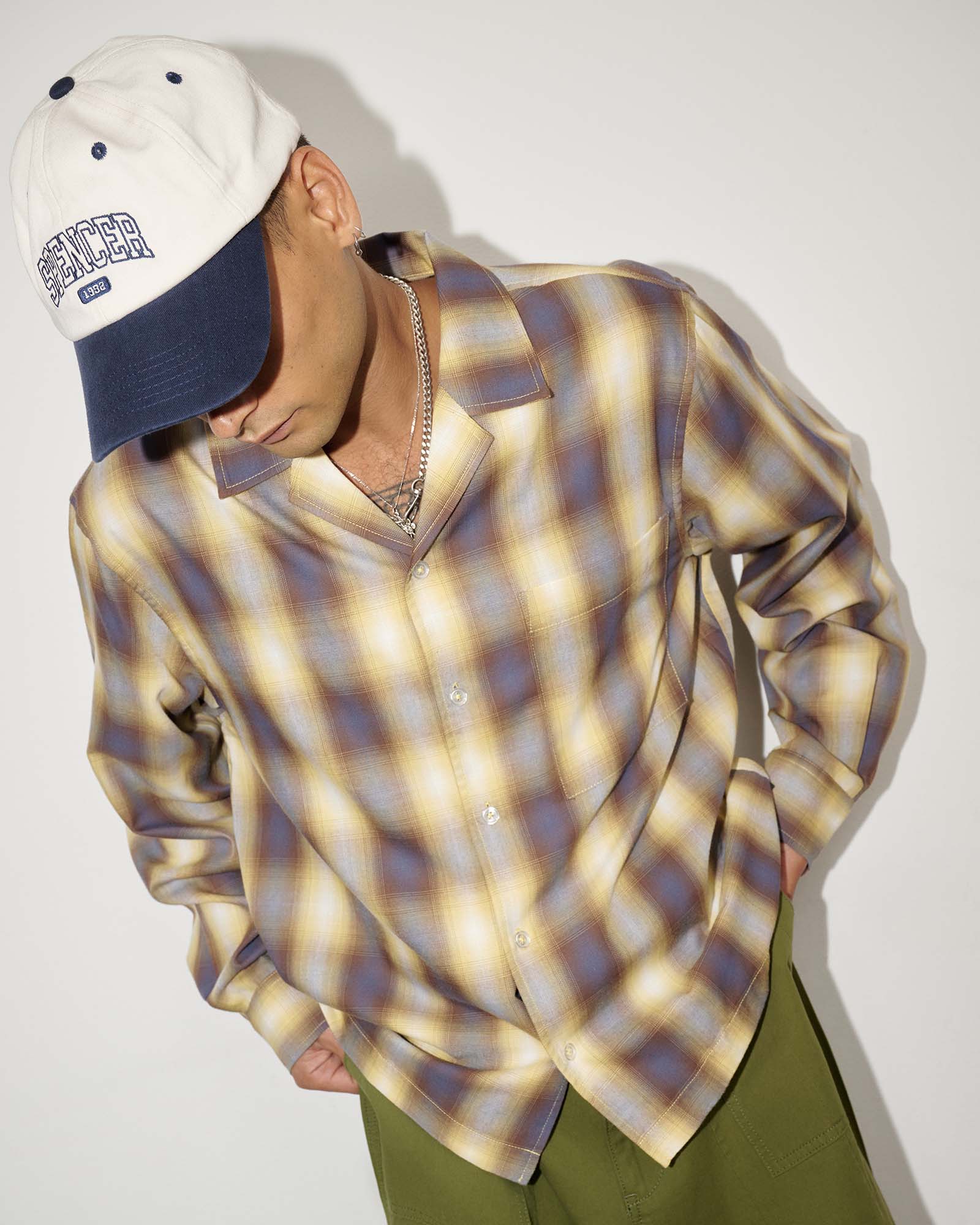 Dazed Long Sleeve Check Shirt - Image 2