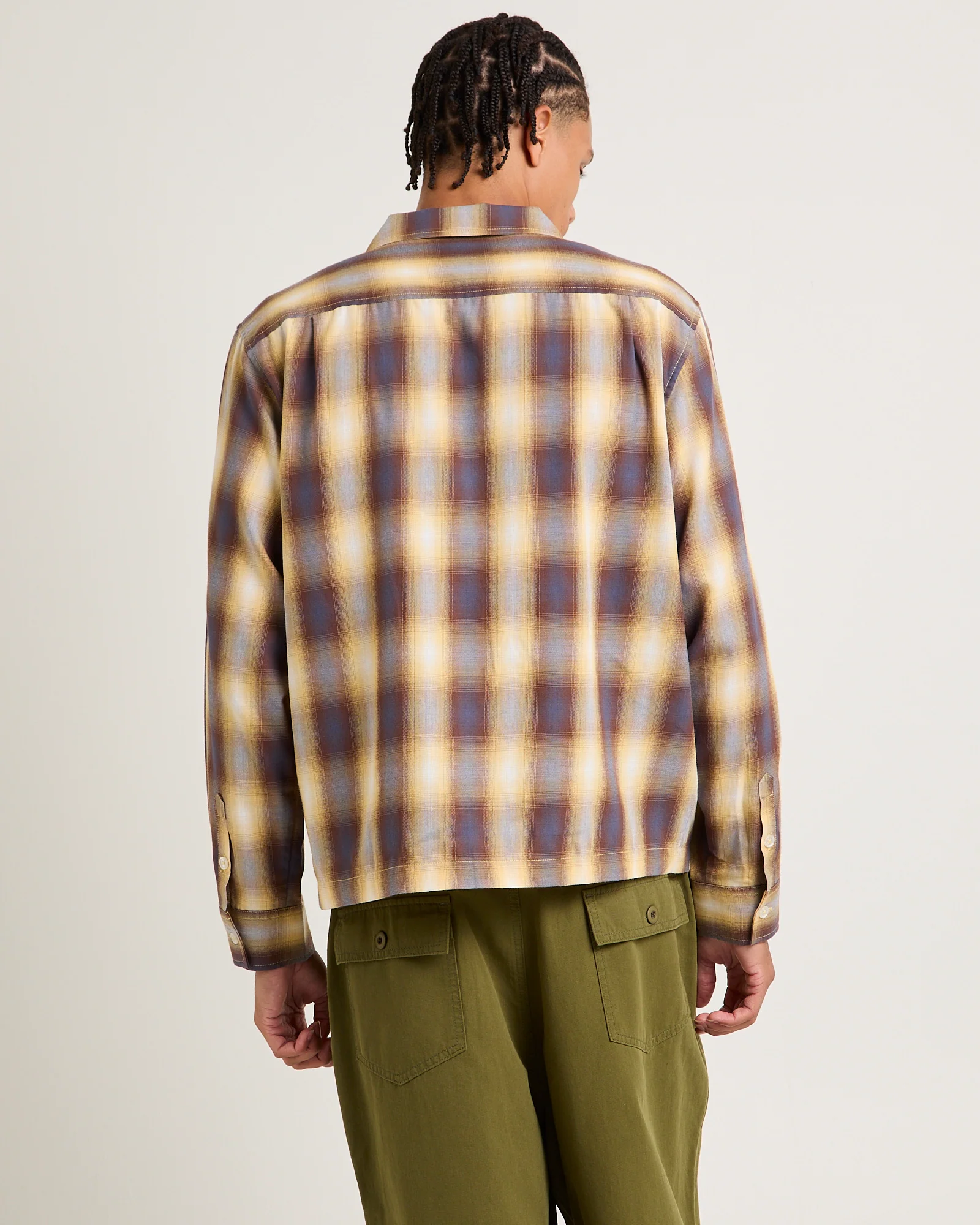 Dazed Long Sleeve Check Shirt - Image 4