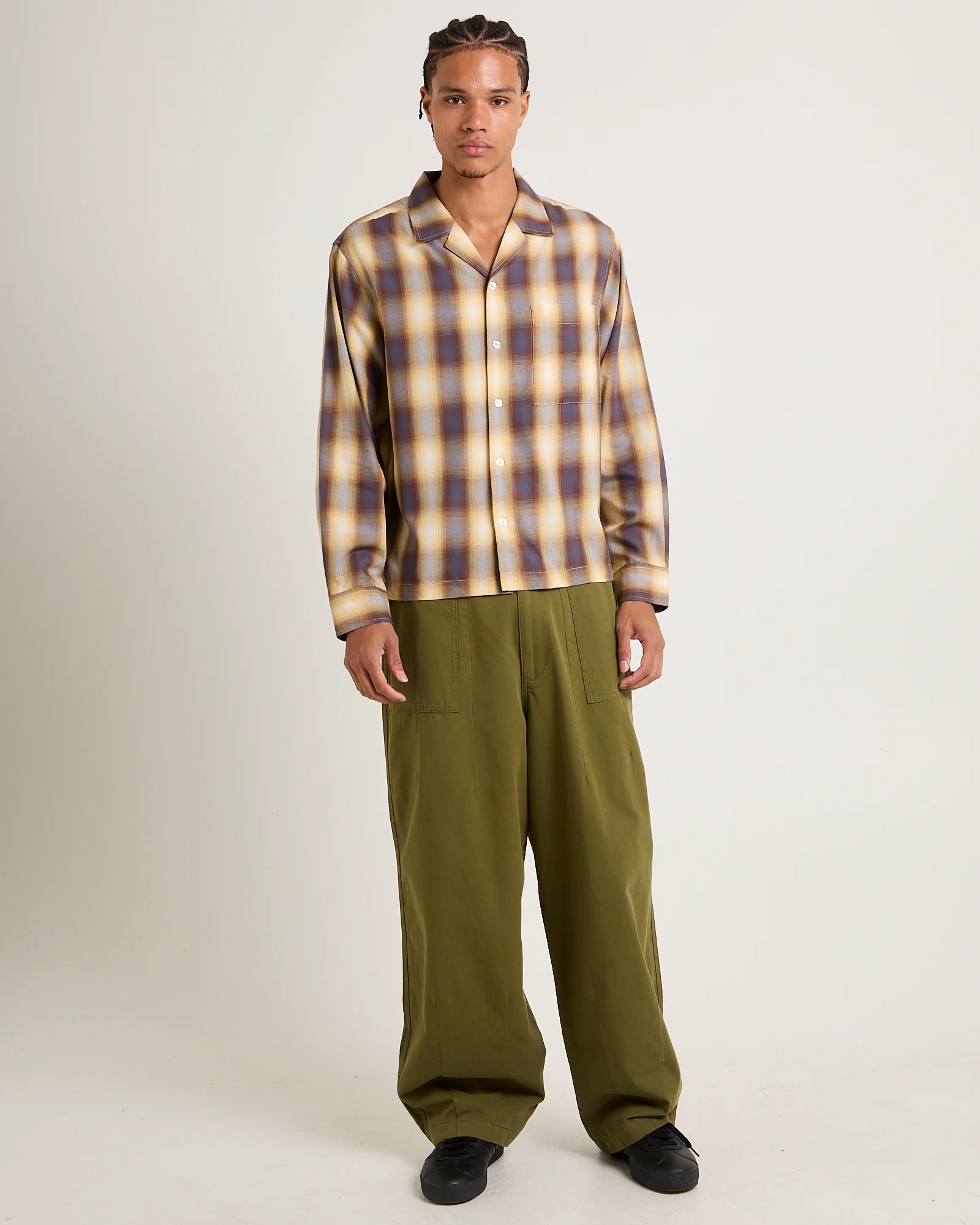 Dazed Long Sleeve Check Shirt - Image 5