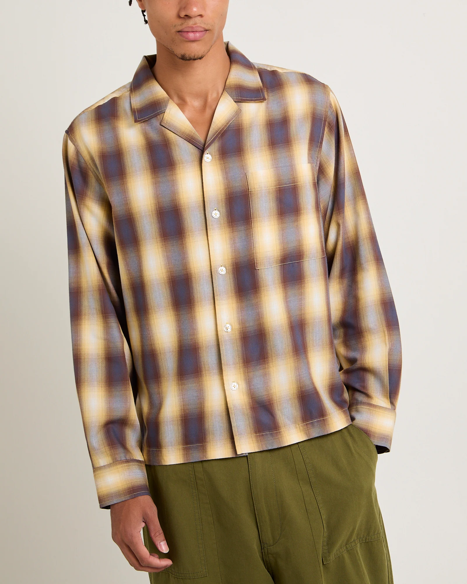 Dazed Long Sleeve Check Shirt - Image 7