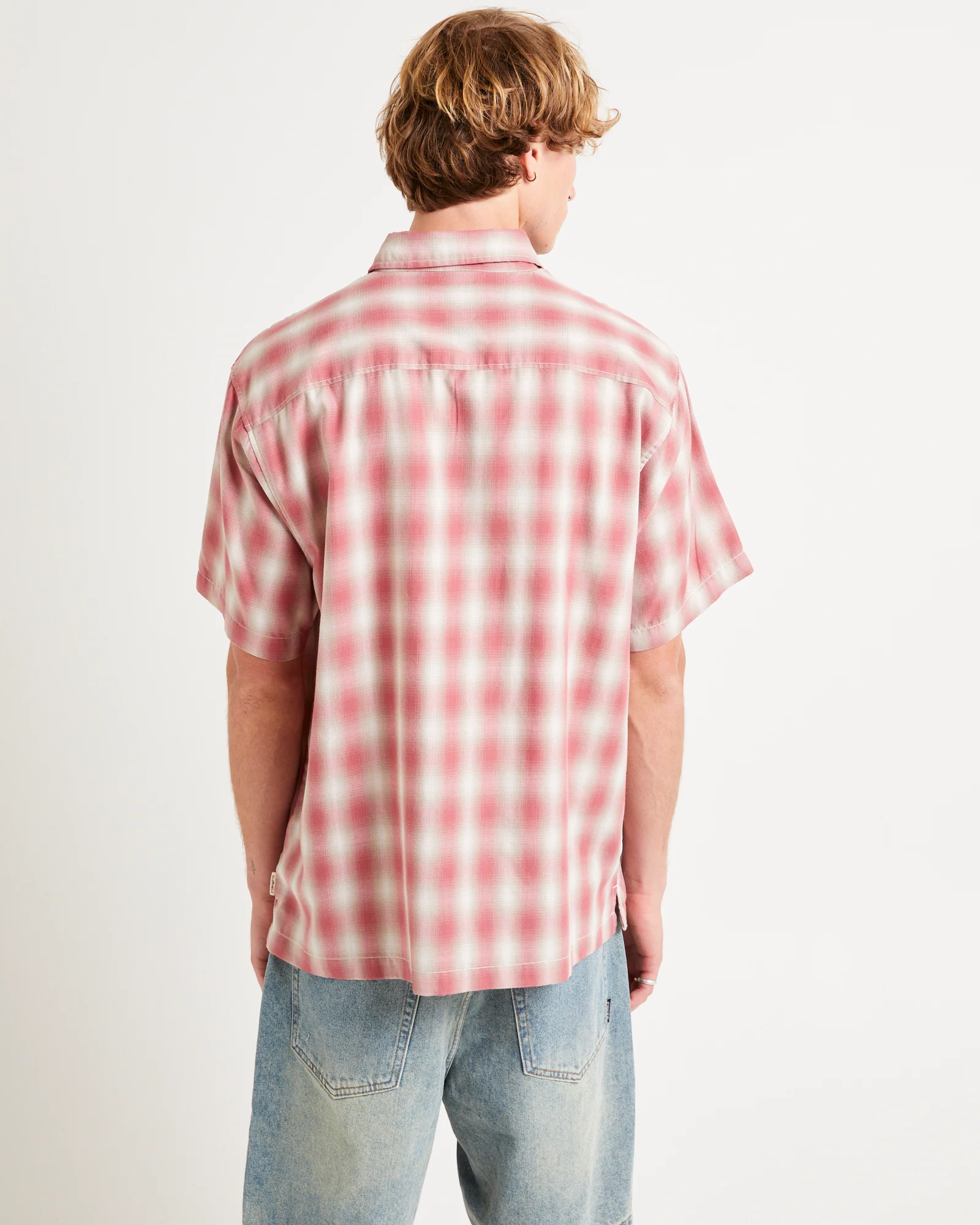 Dazed Ombre Check Short Sleeve Shirt - Image 2