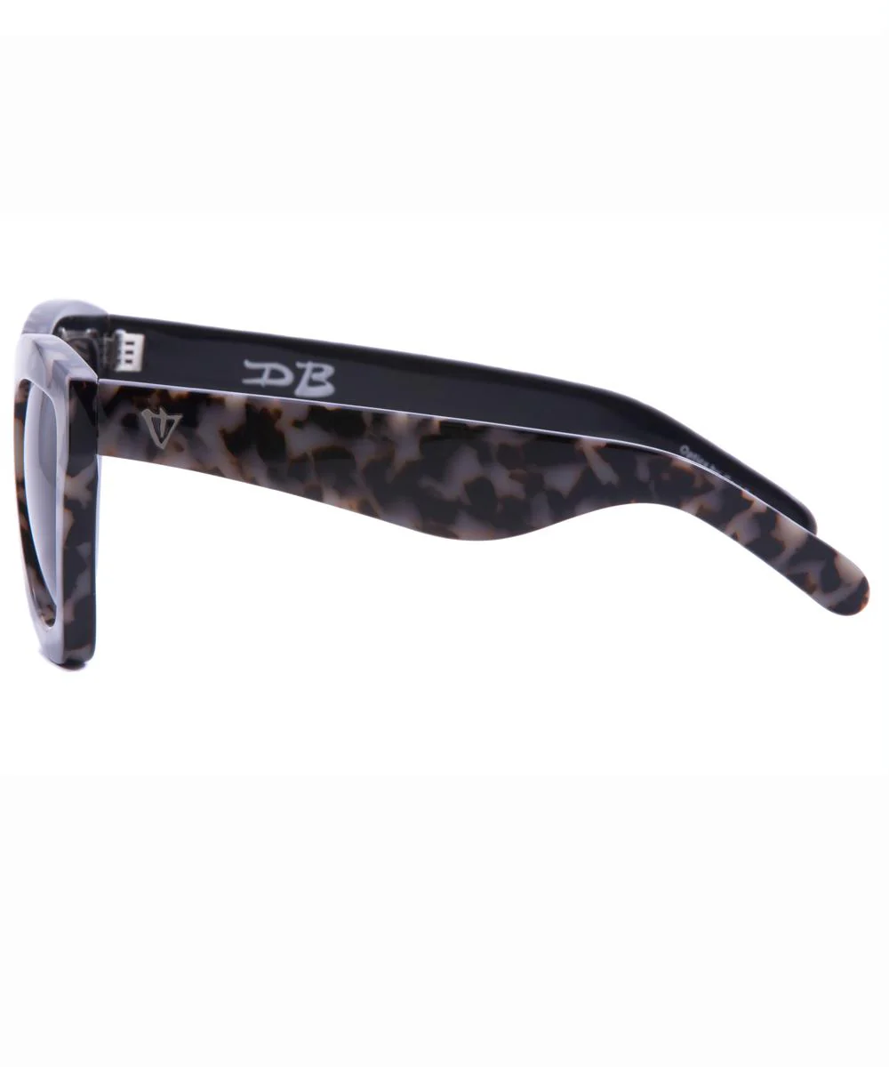 DB Sunglasses Black/White Tort - Image 3