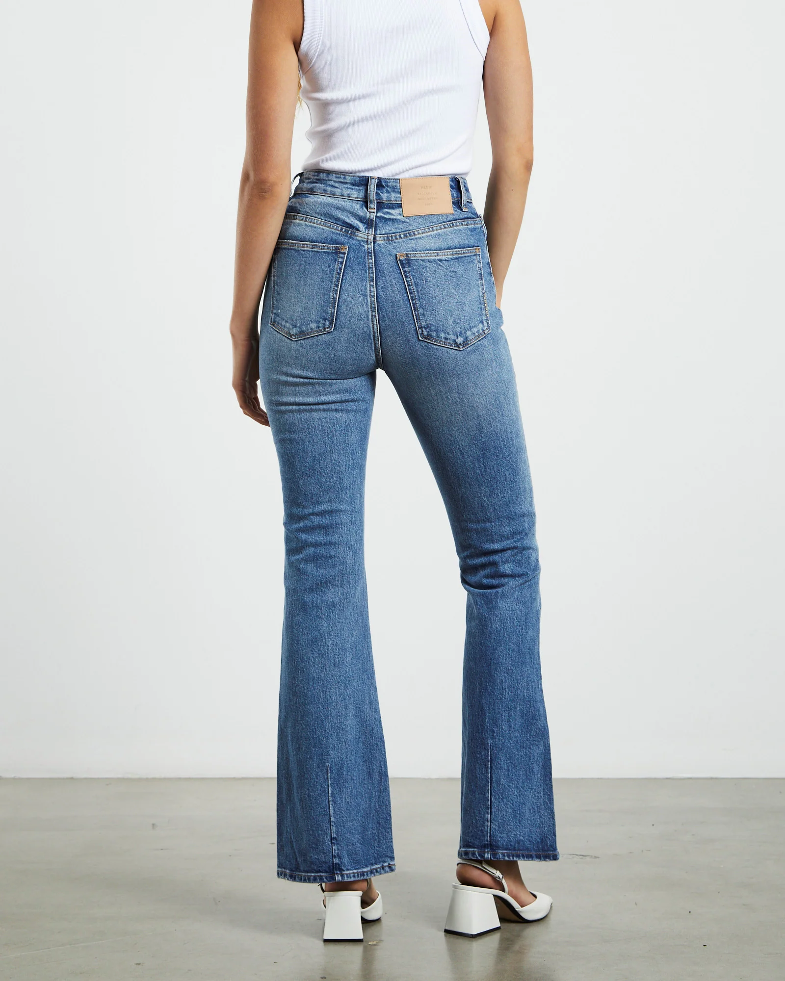 Debbie Bootcut Jeans Atmosphere Blue - Image 2