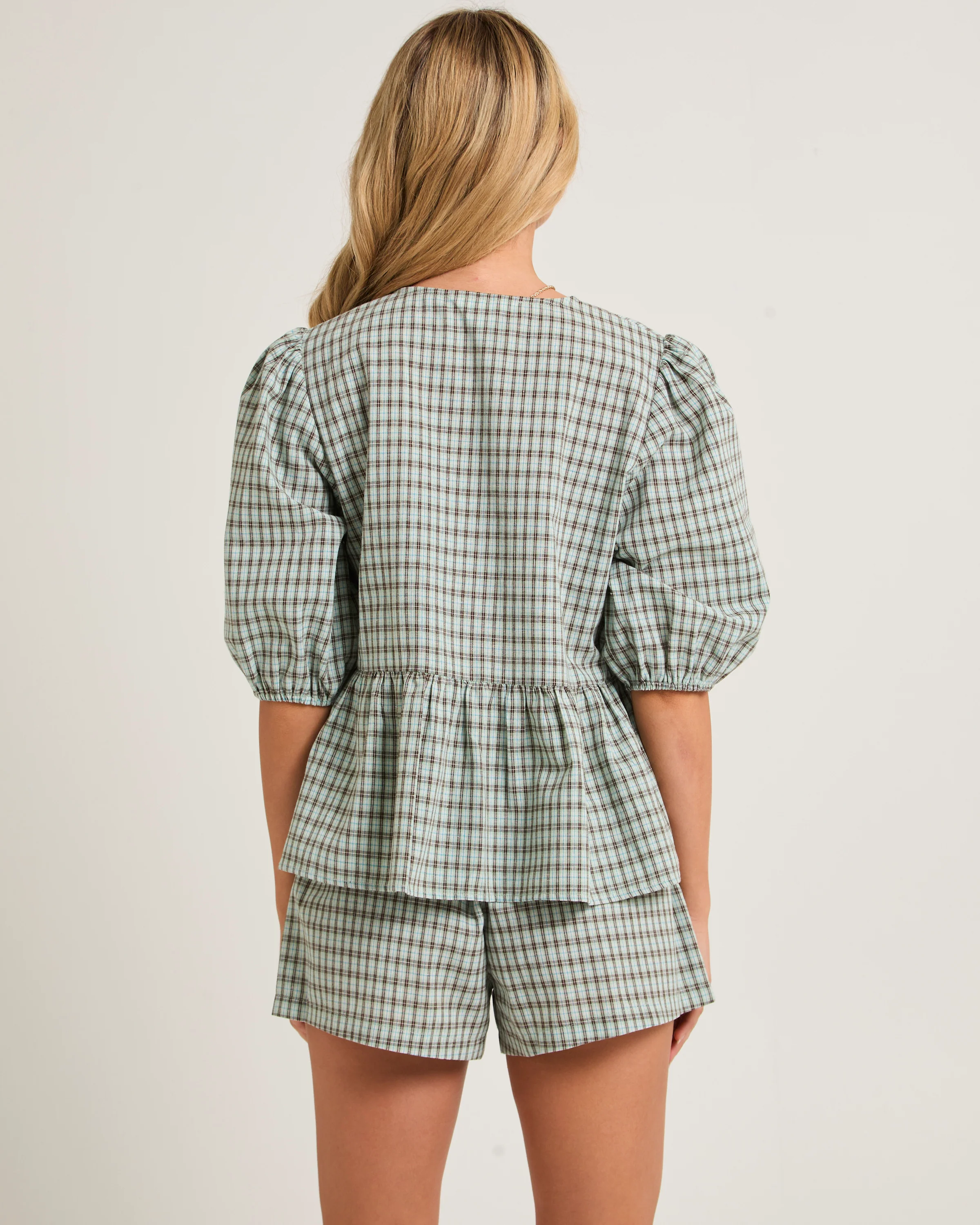 Delmar Check Frill Shirt - Image 3