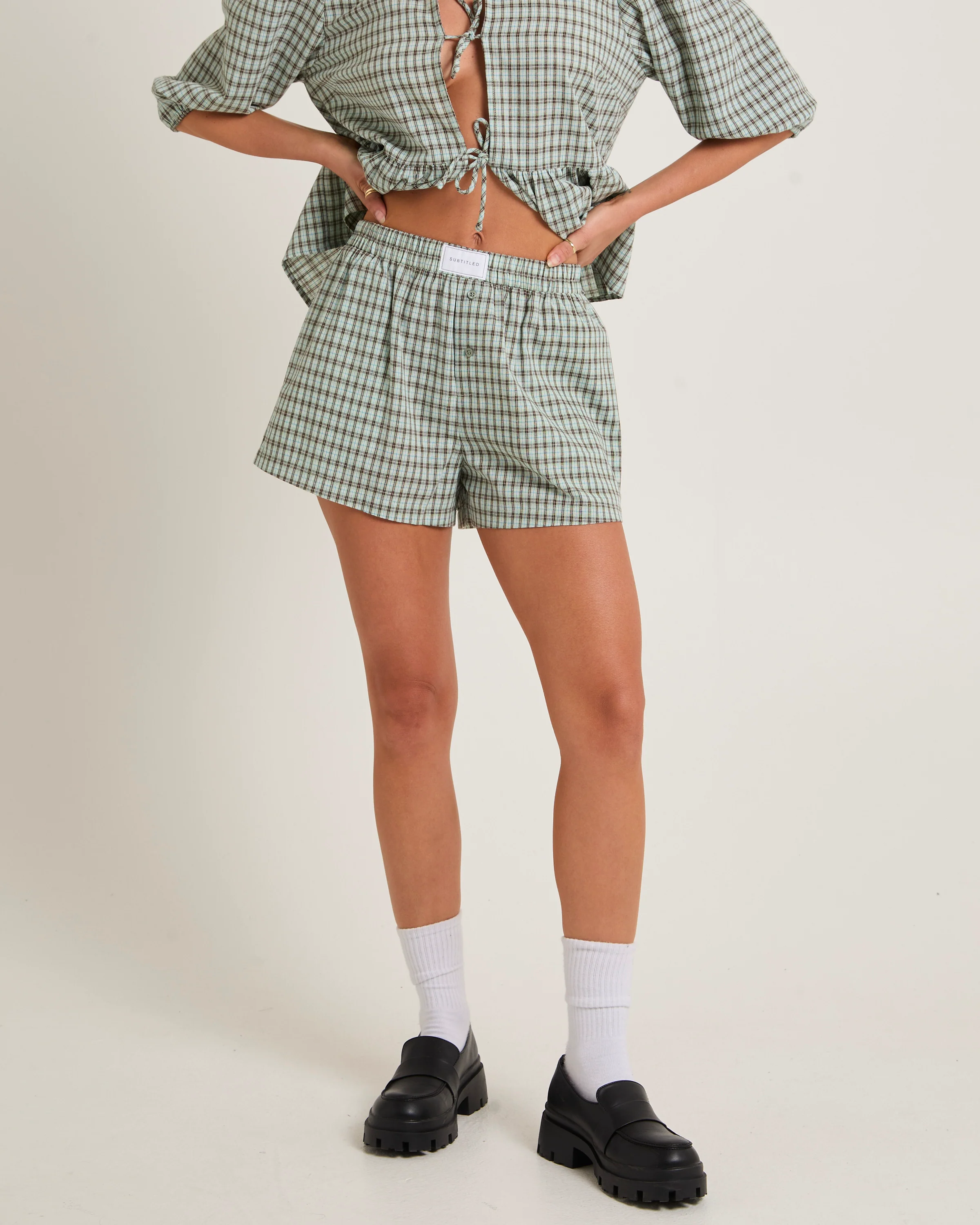 Delmar Check Shorts - Image 2
