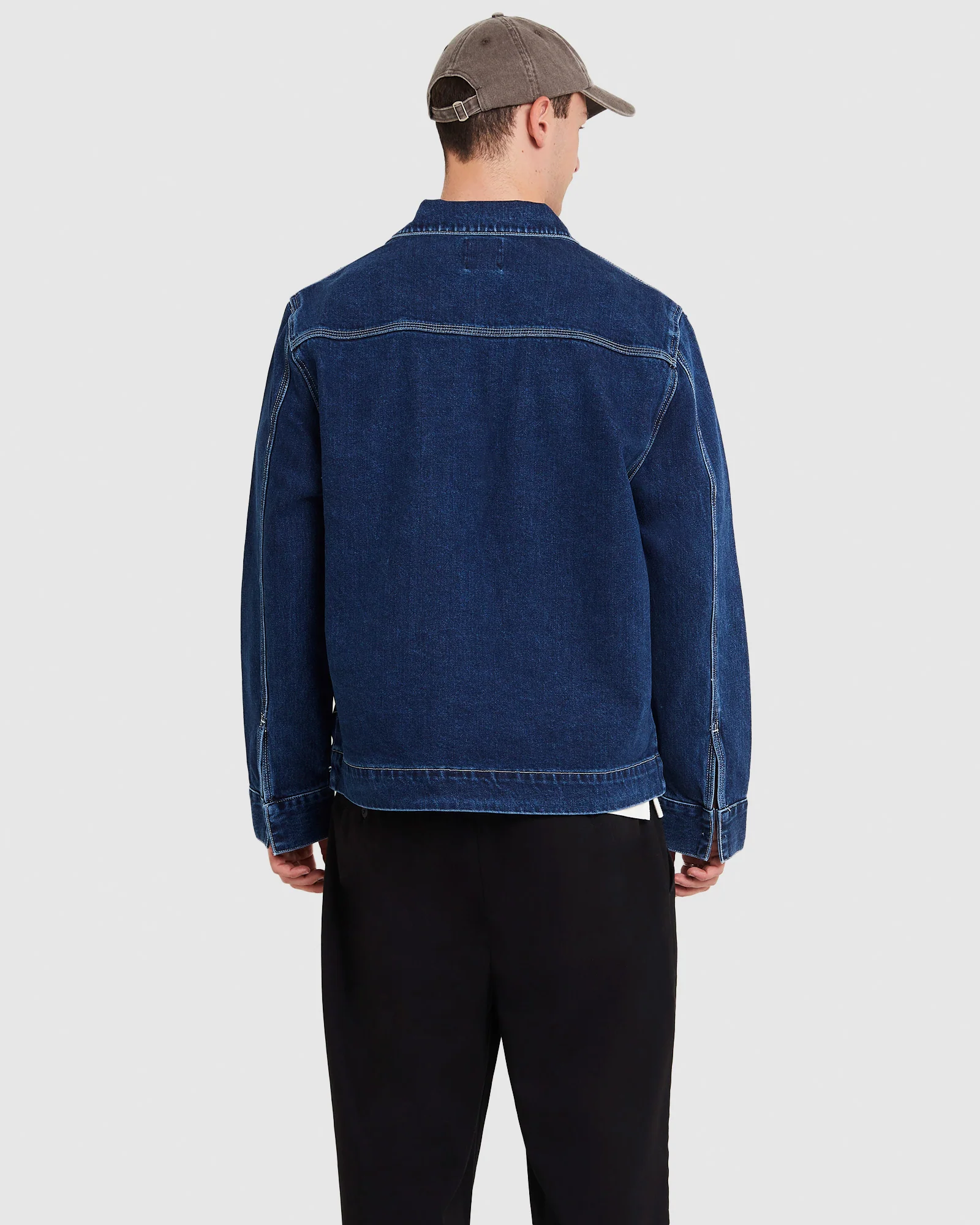 Denim Chore Jacket - Image 2