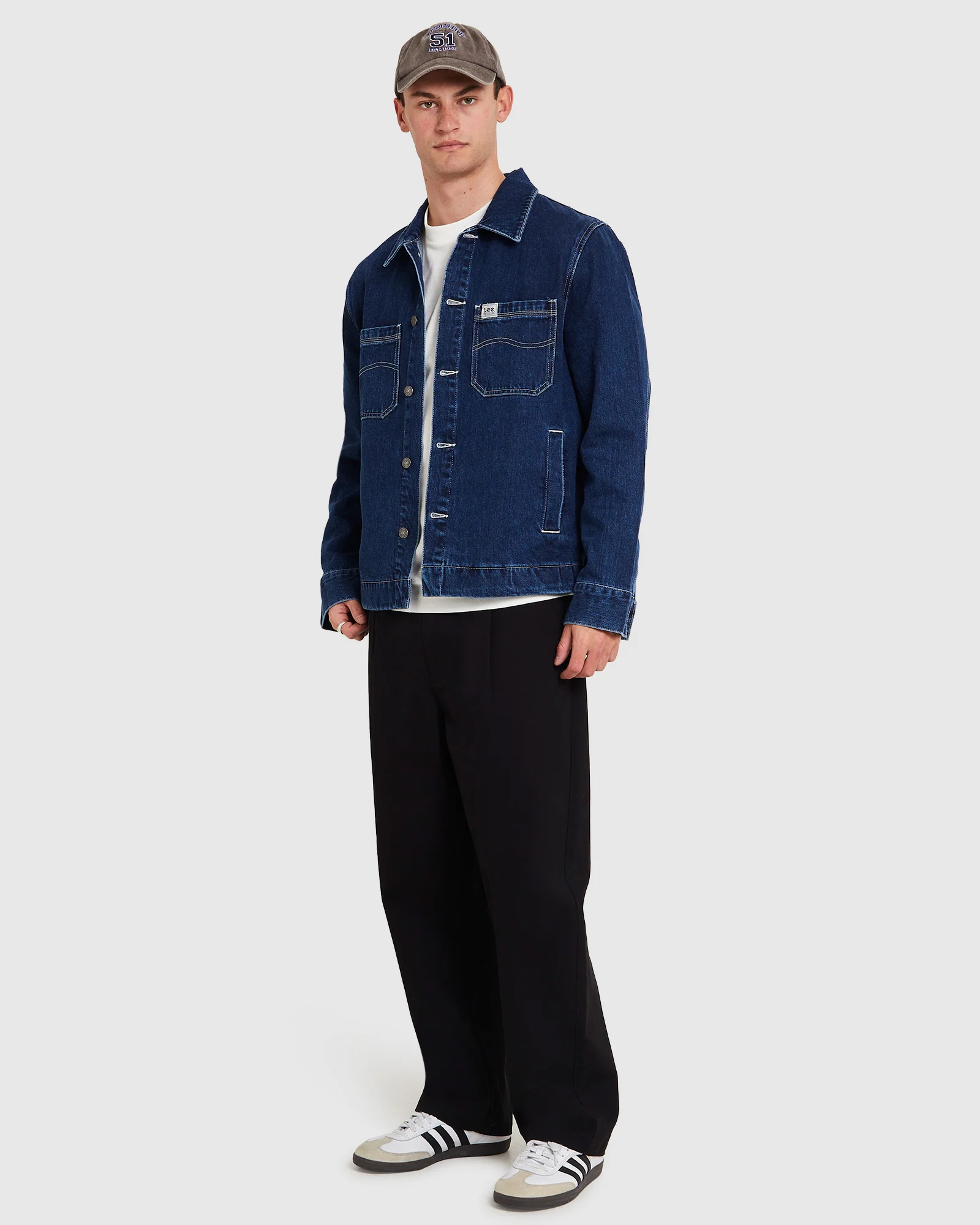 Denim Chore Jacket - Image 5