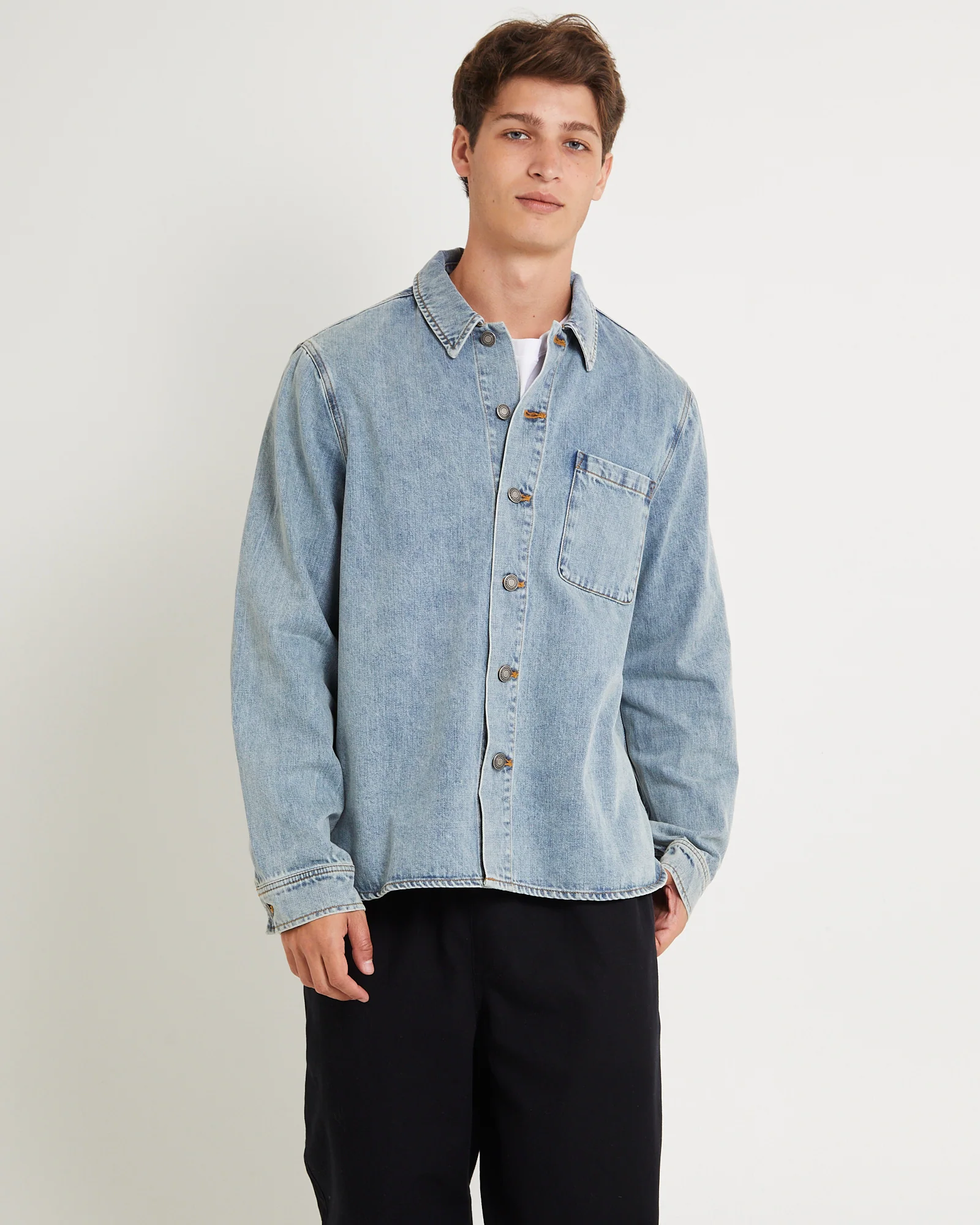 Denim Over Shirt - Image 2