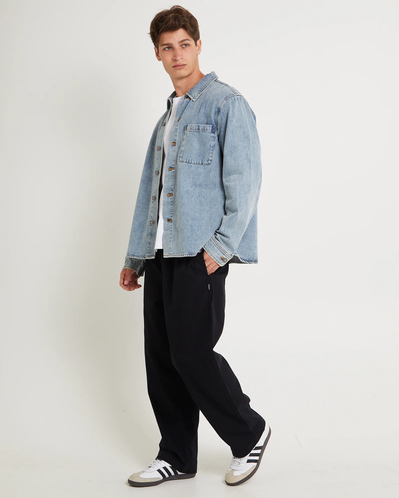 Denim Over Shirt - Image 4