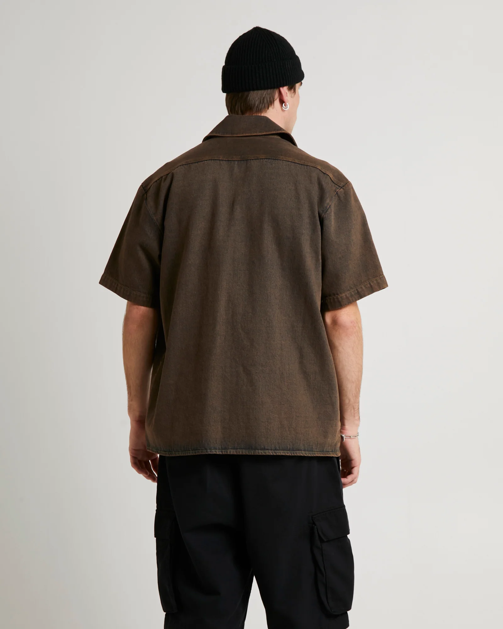 Denim Short Sleeve Shirt - Image 2