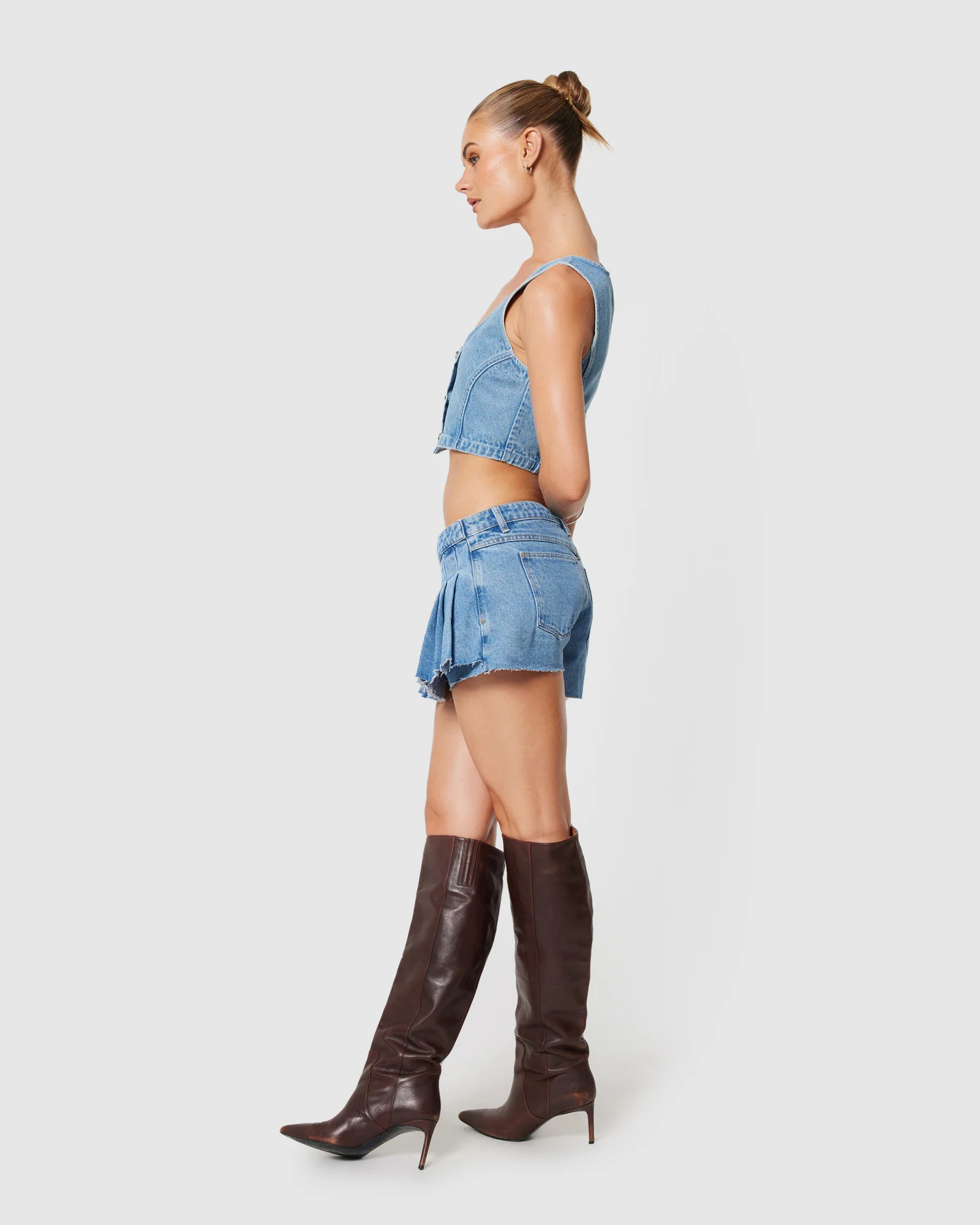 Denim Skort Gigi - Image 3