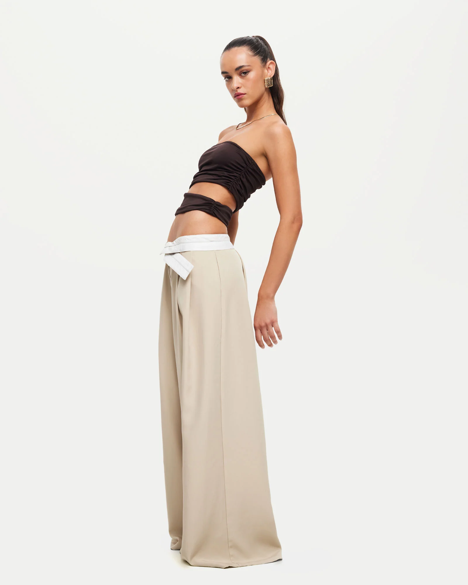Desire Pants in Oyster - Image 4