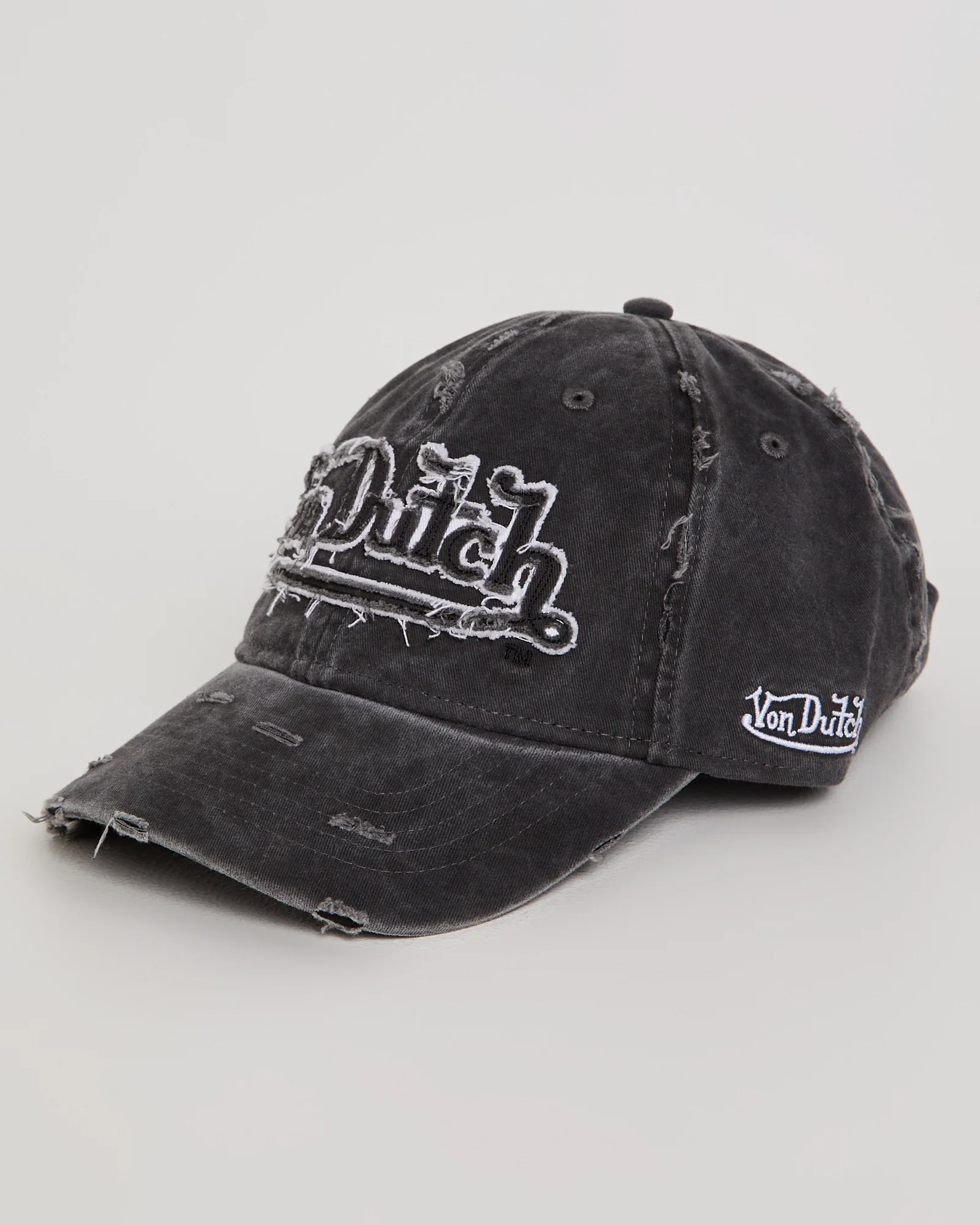 Destroyed Twill Logo Dad Cap - Image 2