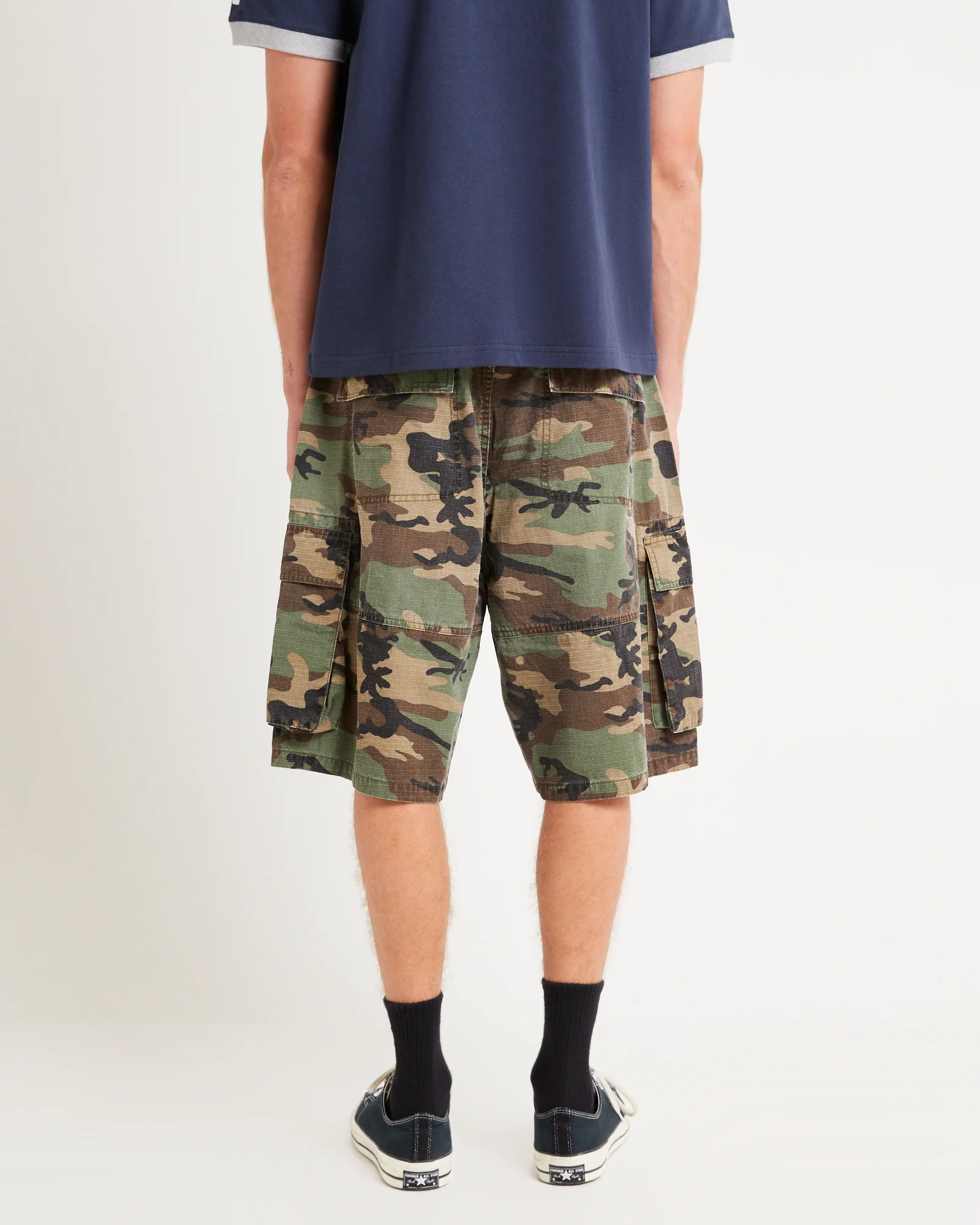 Deverell Camo Cargo Shorts - Image 2