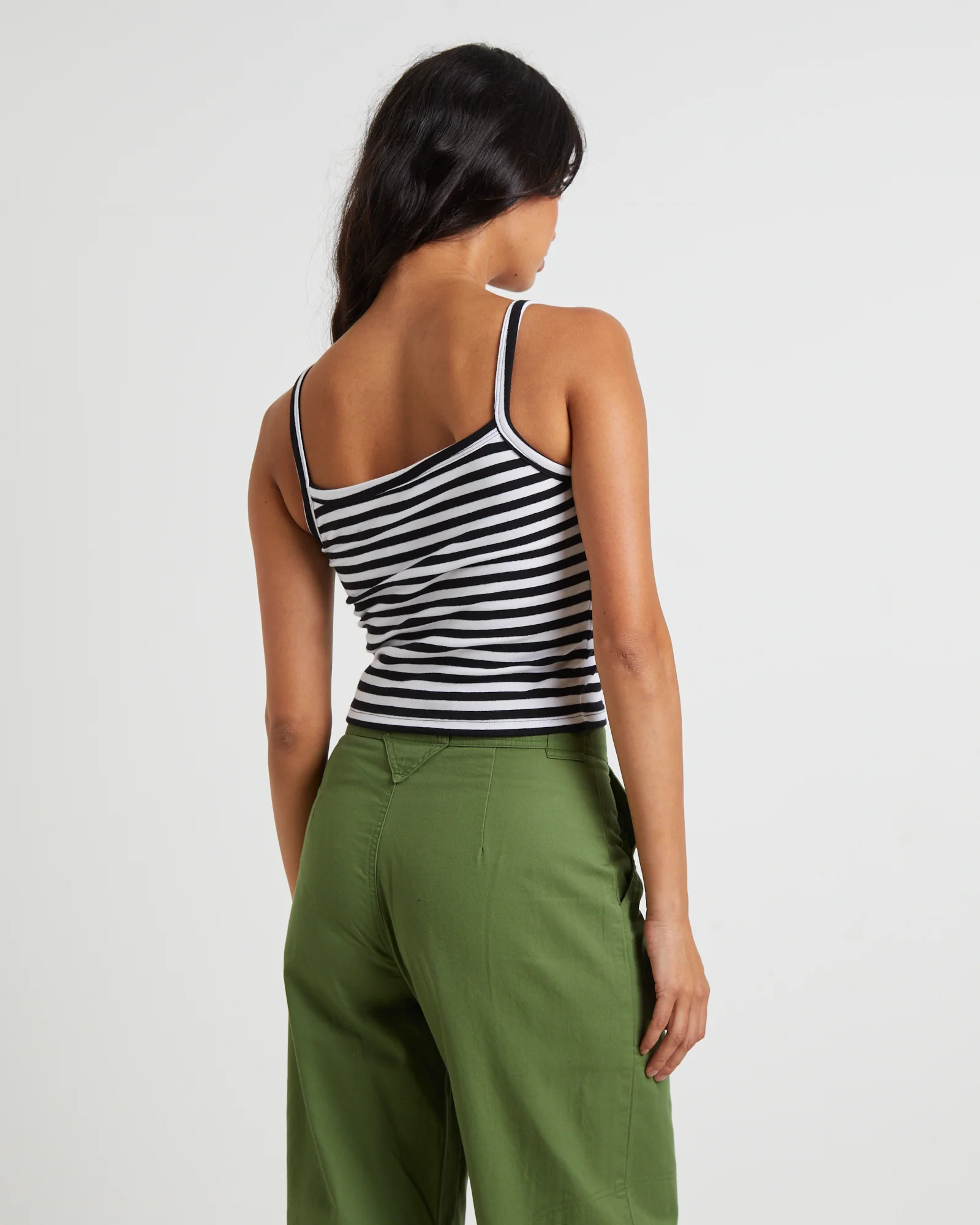 Devod Singlet Top in White - Image 2