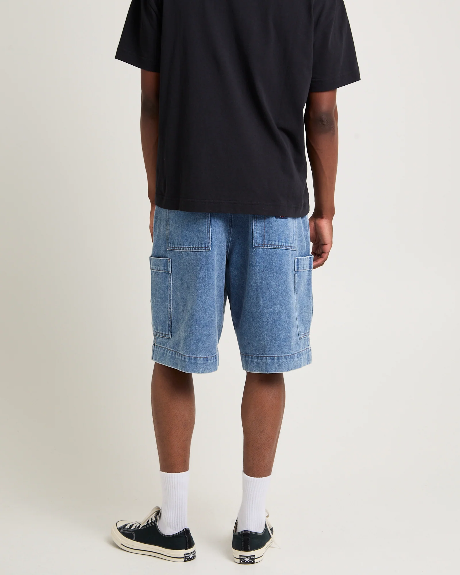 Dickies Cargo Chute Denim Shorts - Image 2