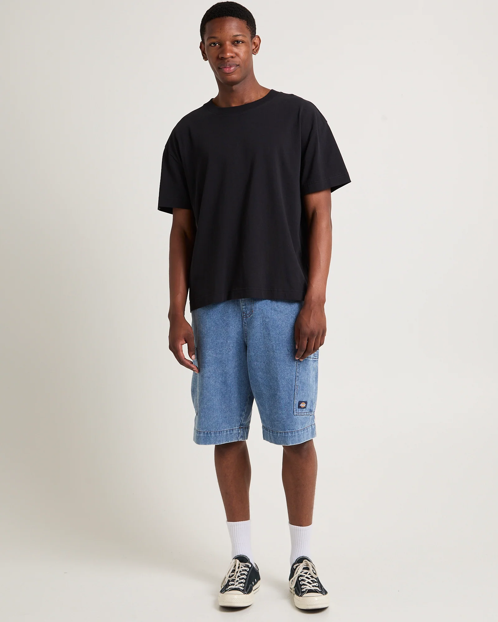 Dickies Cargo Chute Denim Shorts - Image 3