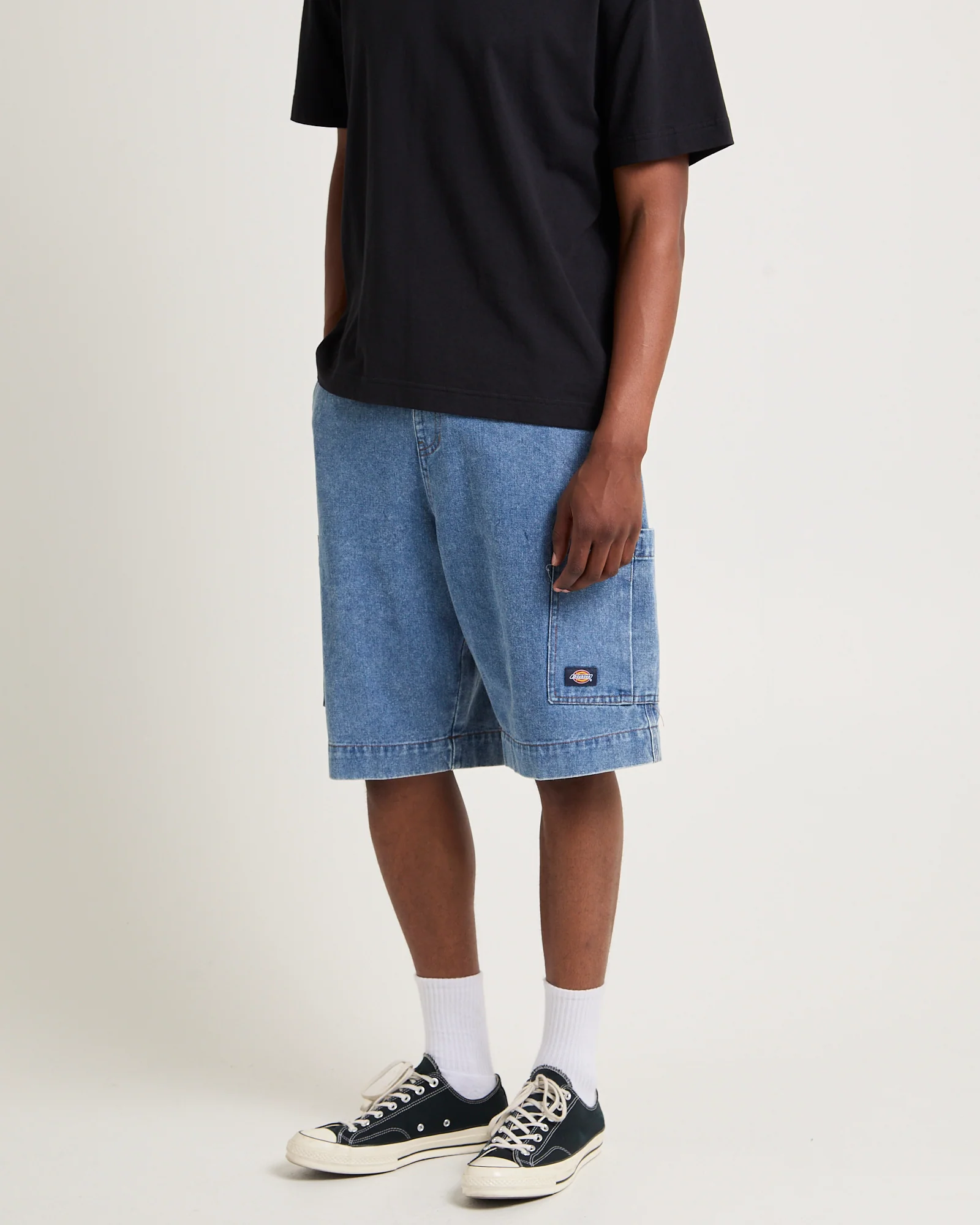 Dickies Cargo Chute Denim Shorts - Image 4