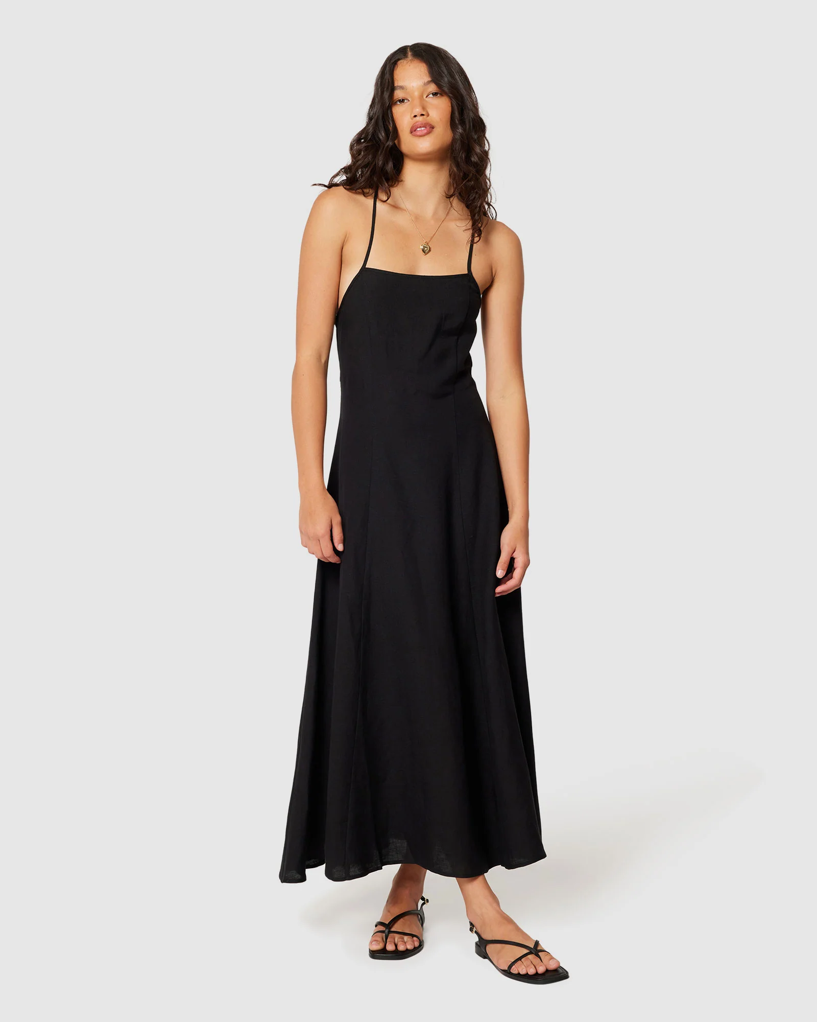 Dinali Linen Dress - Image 3