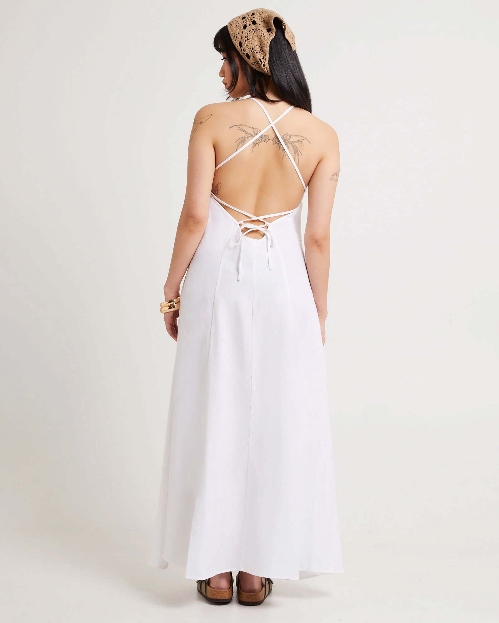 Dinali Linen Dress - Image 2