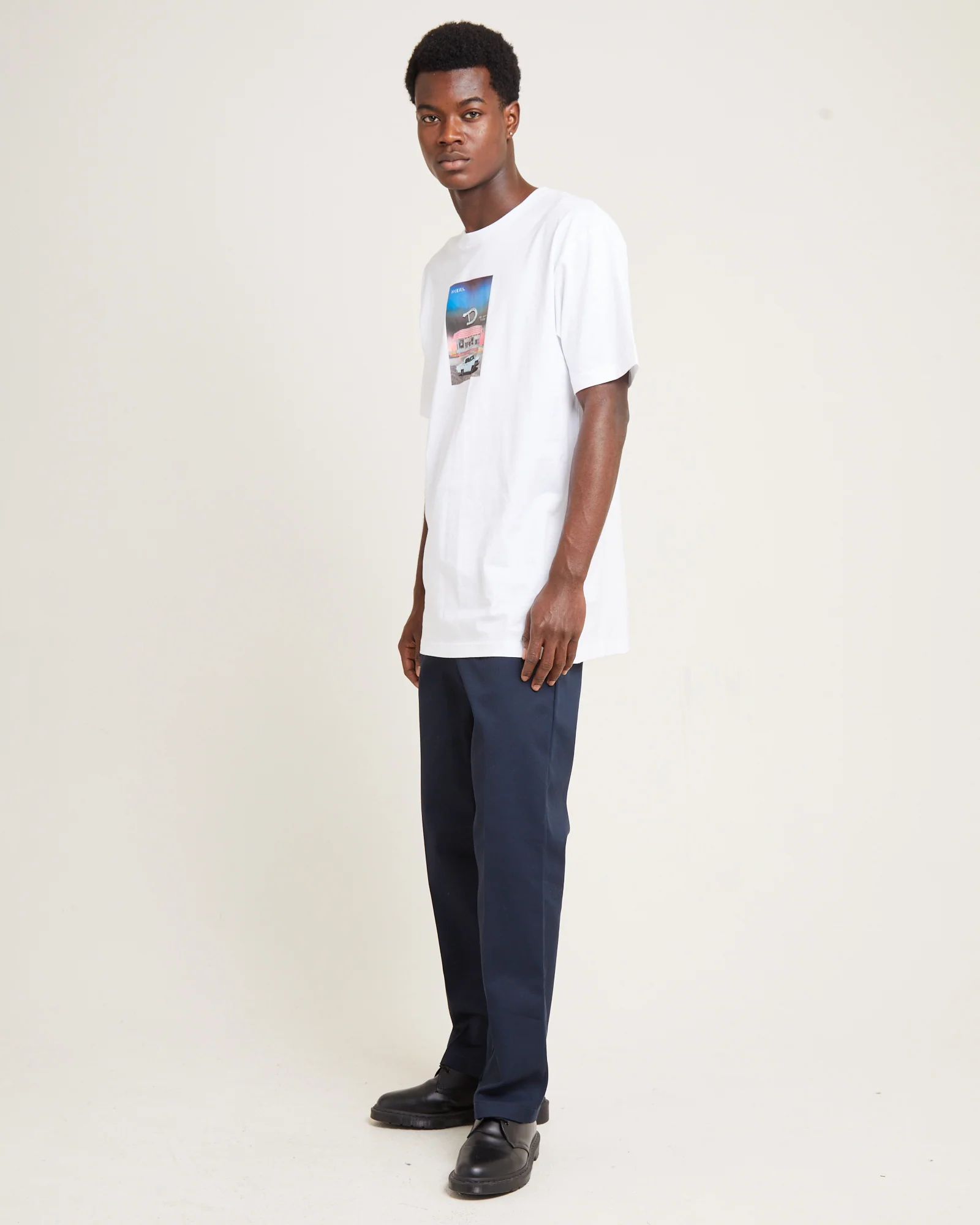 Diner 330 Short Sleeve T-Shirt White - Image 4