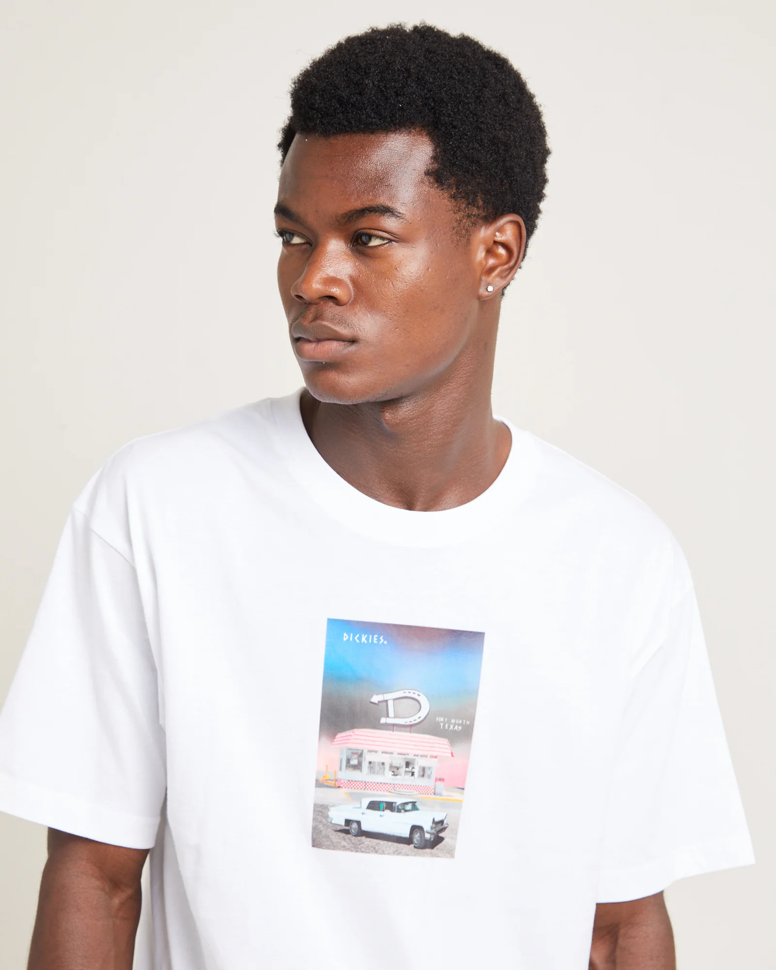 Diner 330 Short Sleeve T-Shirt White - Image 5