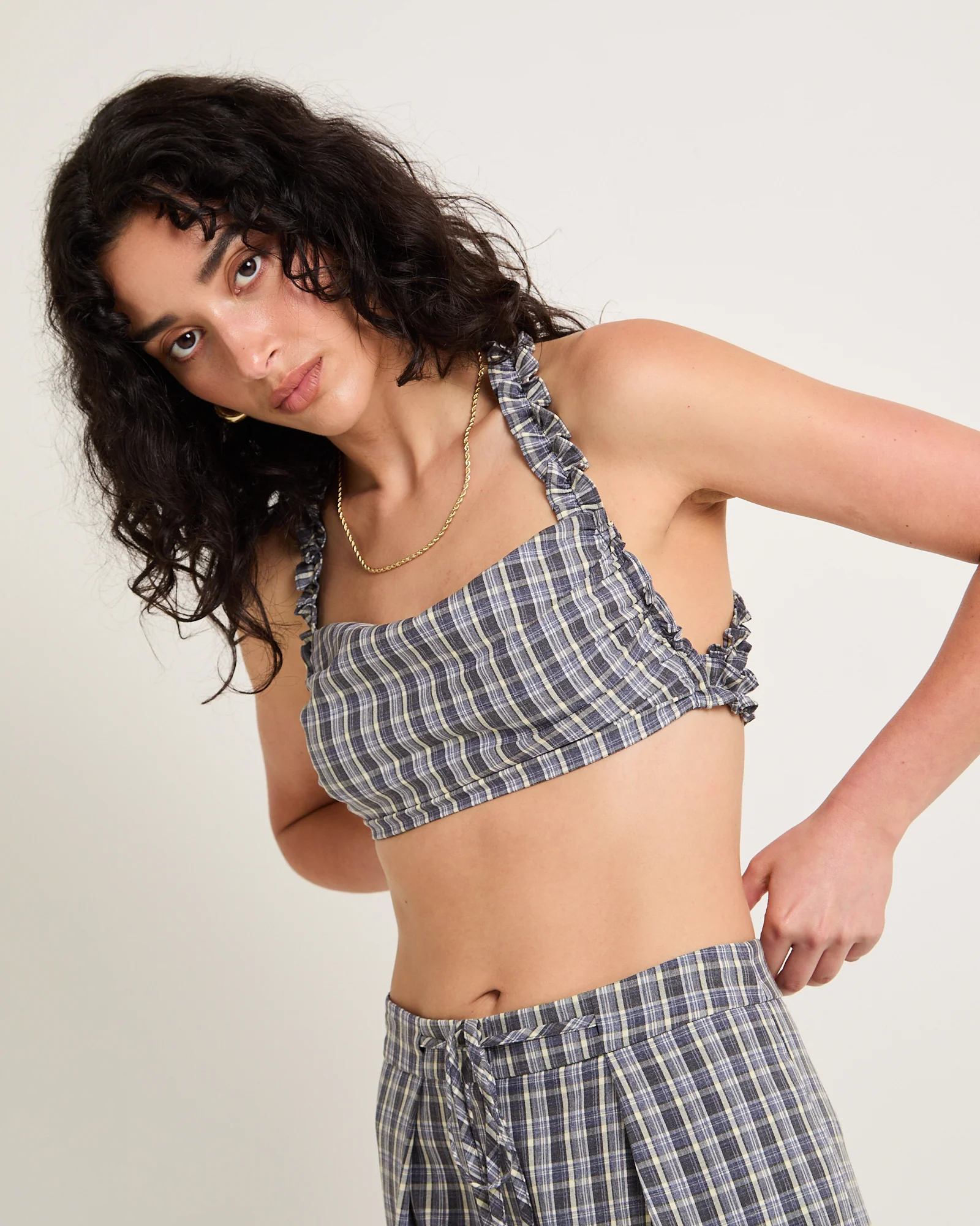 Dion Gathered Micro Top - Image 5