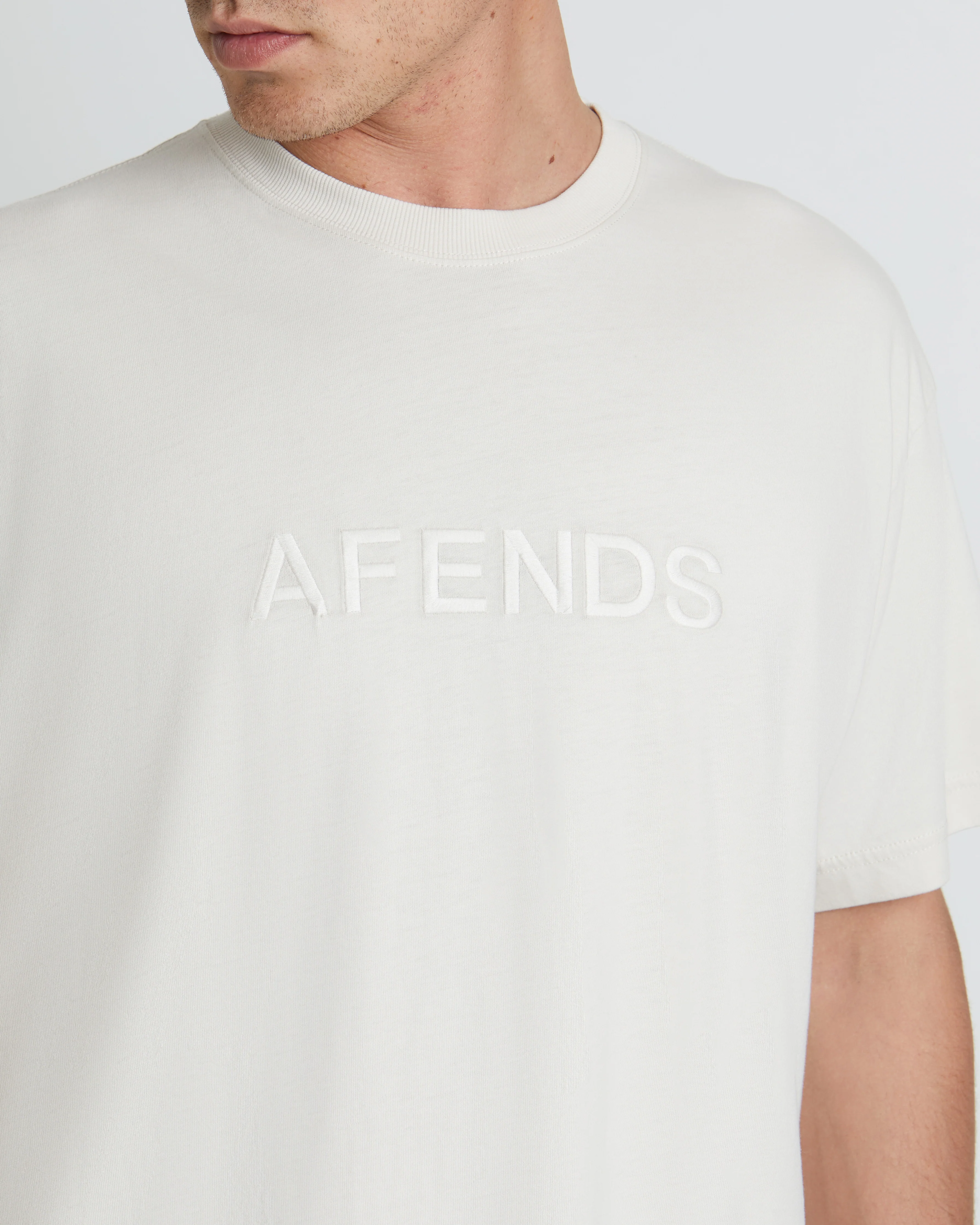 Disguise Regular Fit Short Sleeve T-Shirt in Moonbeam - Image 5