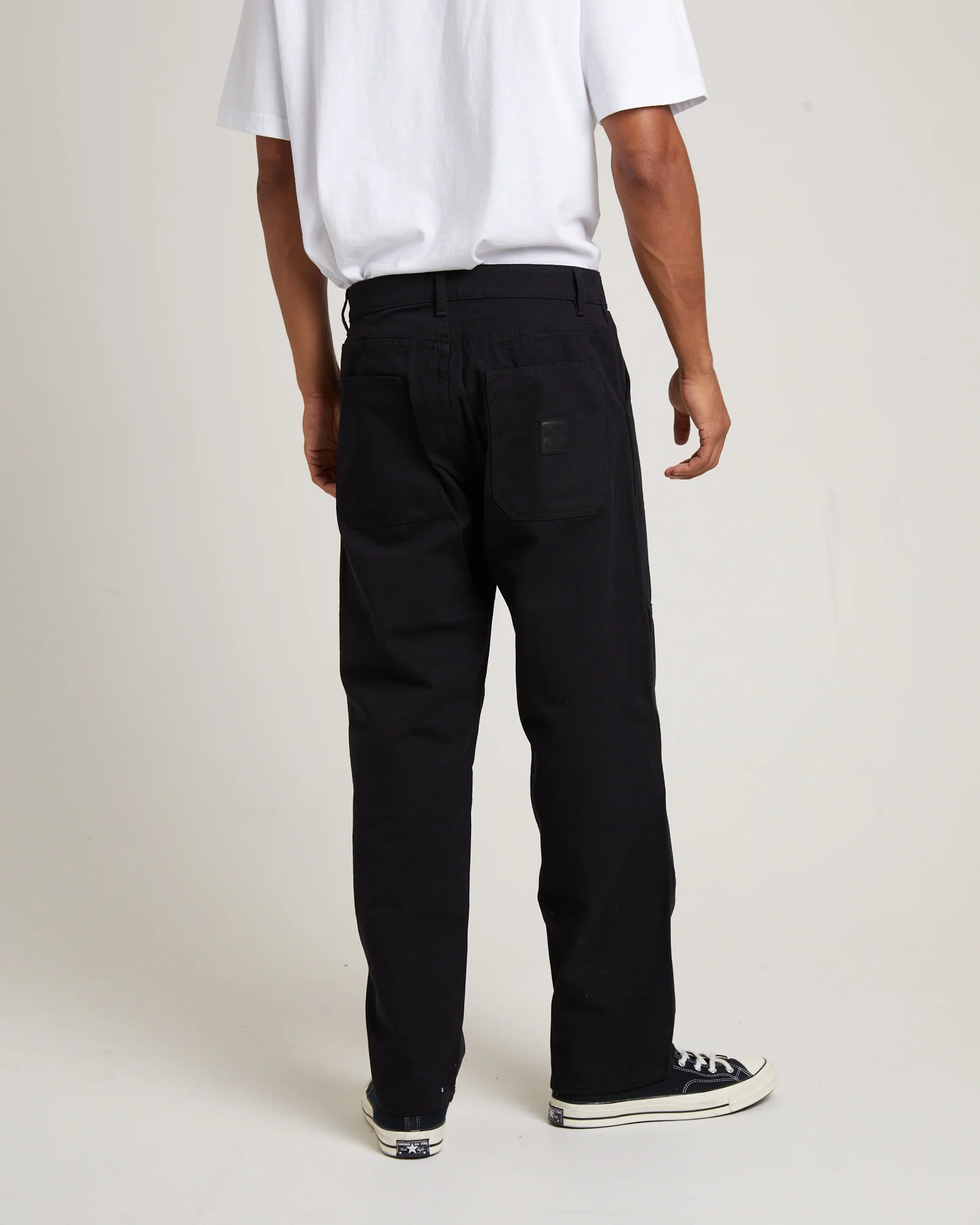 Distend Double Knee Pants in Black - Image 2