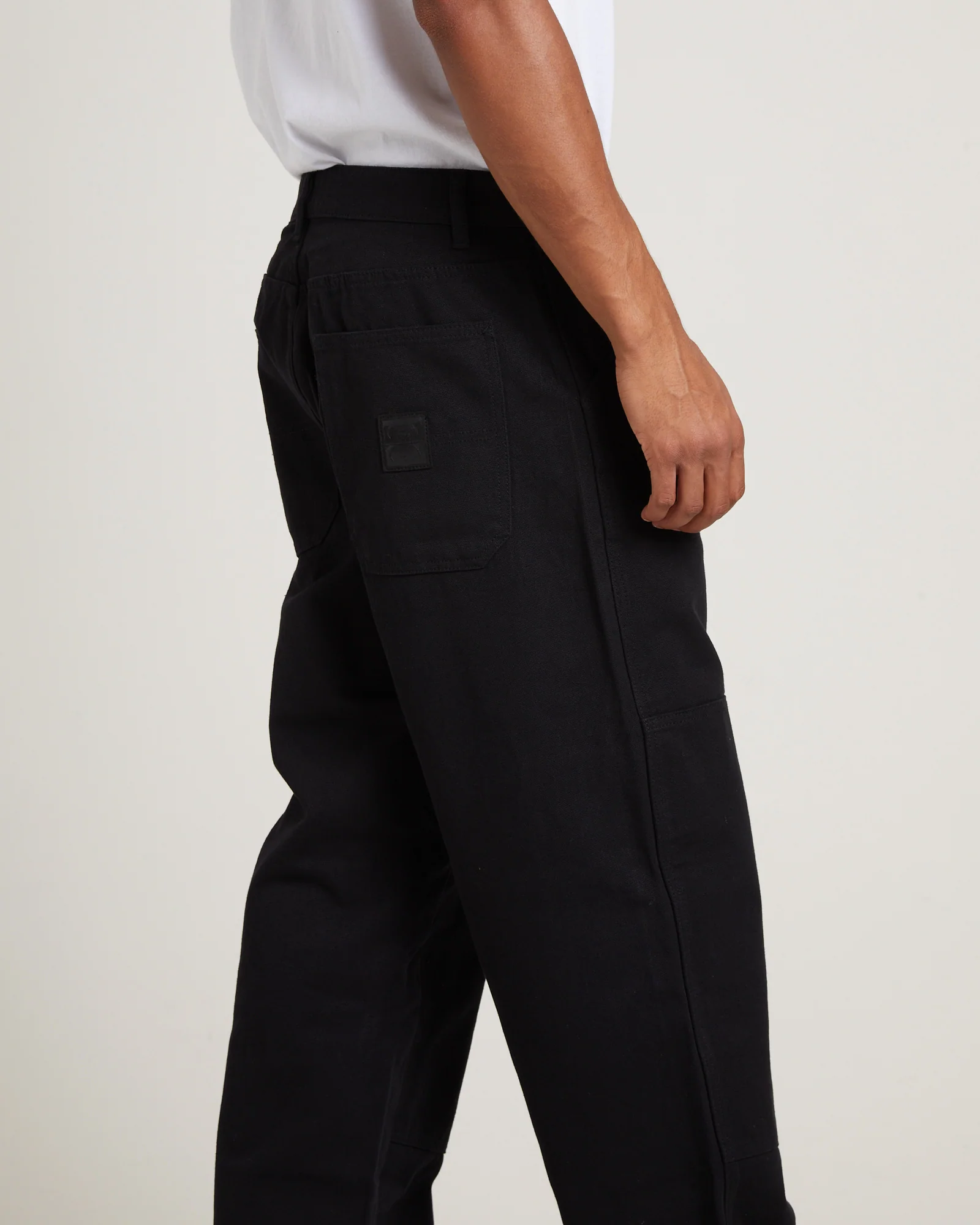Distend Double Knee Pants in Black - Image 6