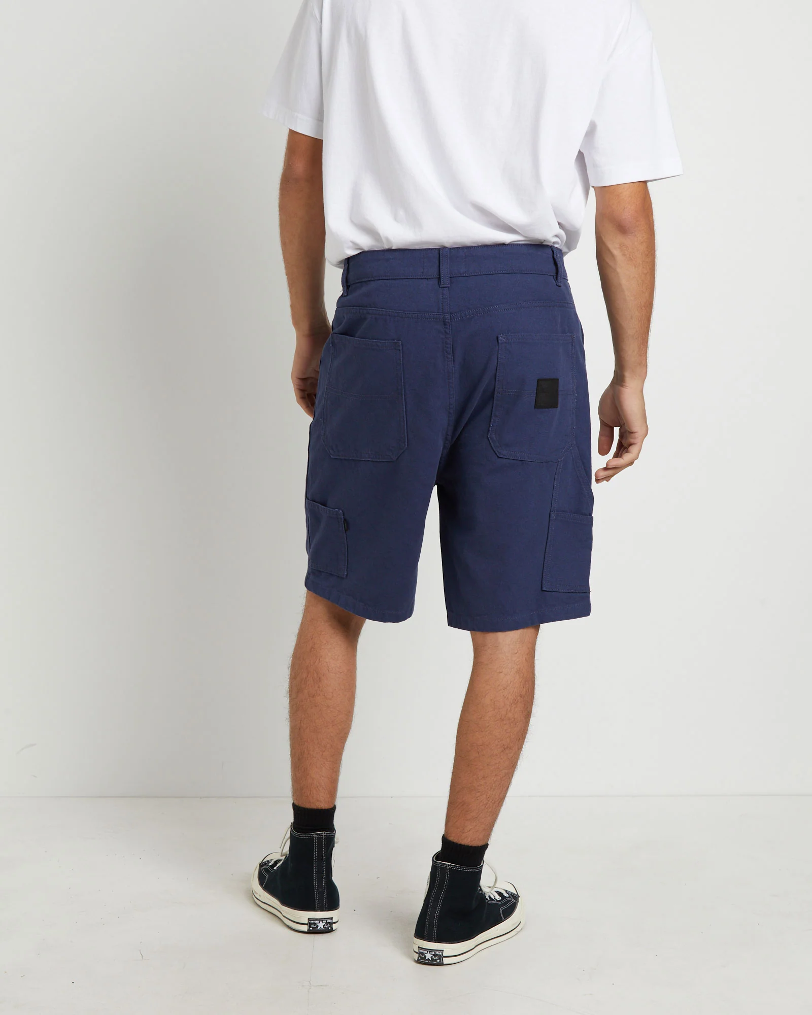 Distend Walkshorts in Cadet Navy - Image 2