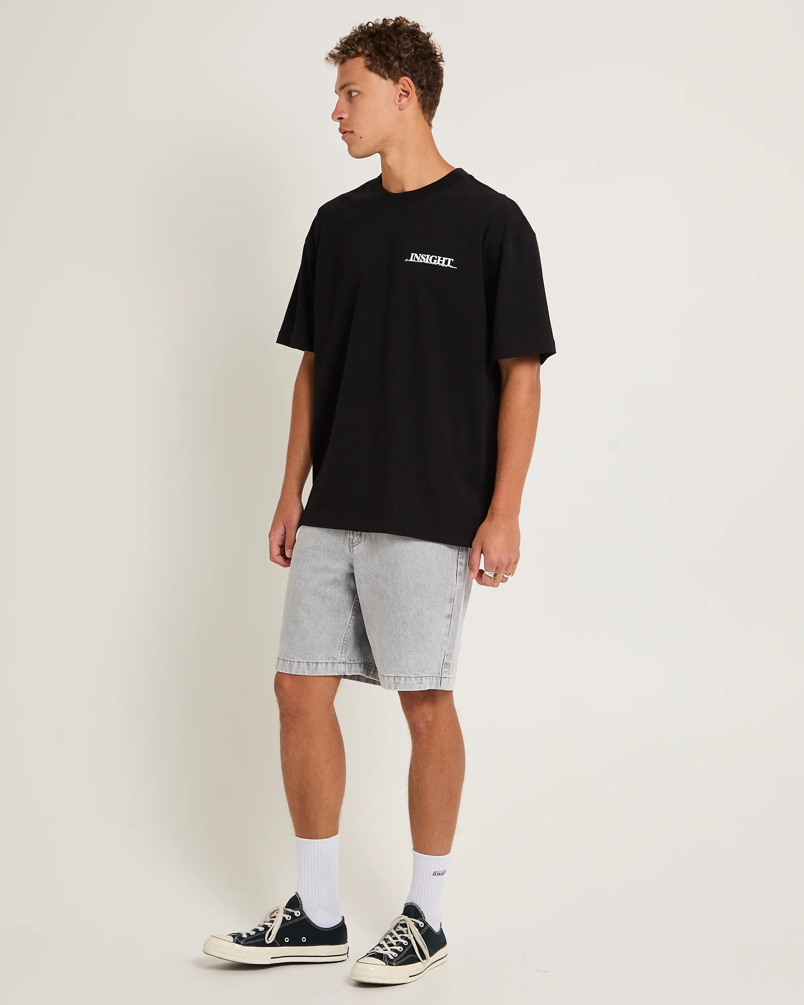 Distort T-Shirt Vintage Black - Image 4