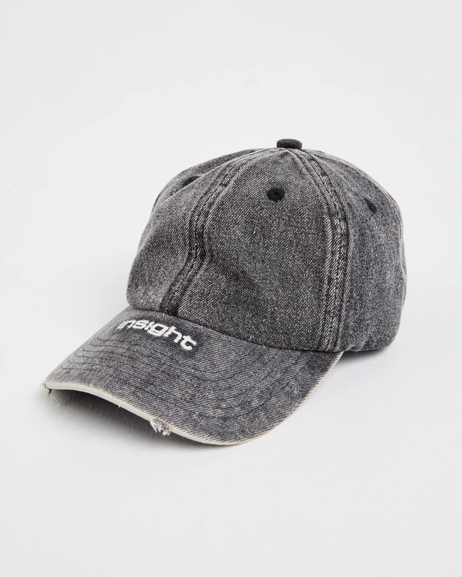 Distressed Denim Cap - Image 3